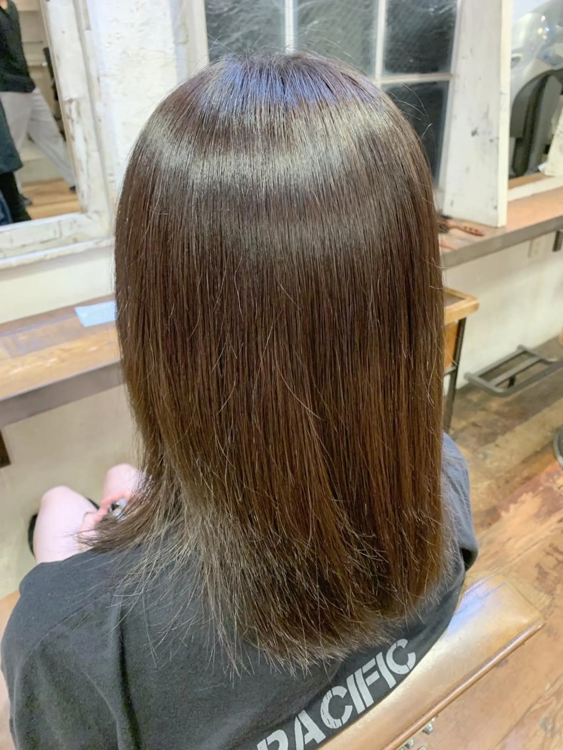 セミロング カラー 個室　髪質改善サロン　HANARE by youres hair 神楽坂 【はなれ】所属・美髪矯正🌈髪質改善 縮毛矯正🦄松田のヘアスタイル