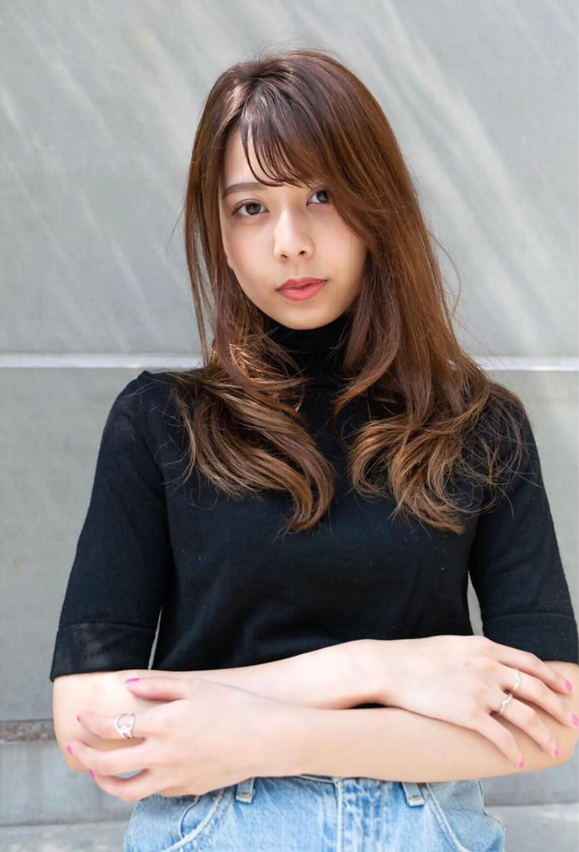 ロング カット ヘアカラー トリートメント ⭐️圧倒的艶髪⭐️ Neo⭐️のヘアスタイル