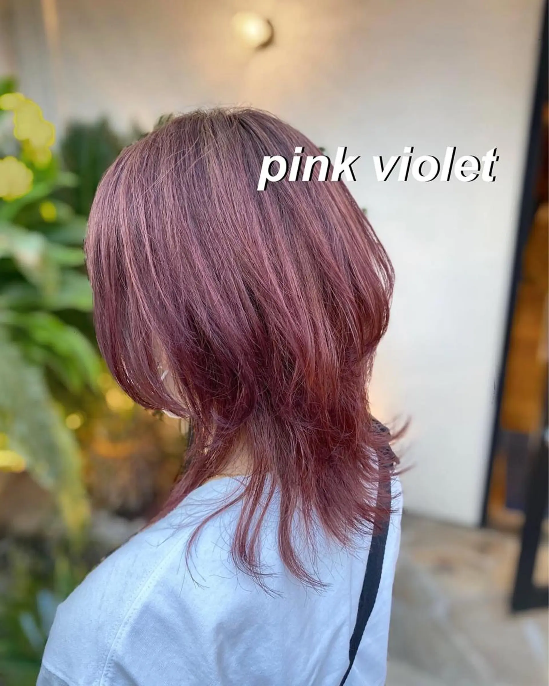 ミディアム カラー ヘアアレンジ レイヤーカット ウルフカット 高橋胡桃🪽 ディレクターのヘアスタイル
