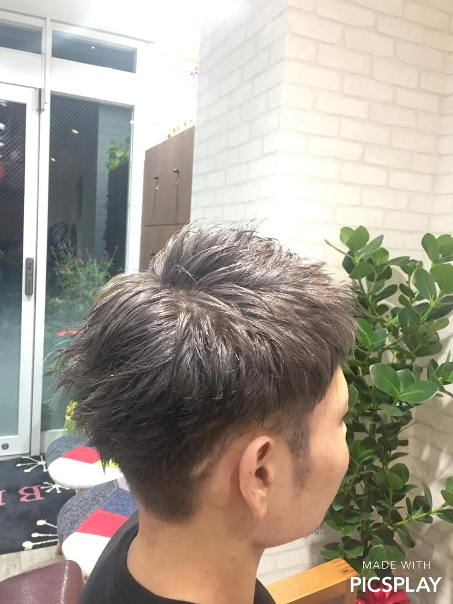 ショート カラー アッシュ アッシュグレー Blossom大塚 ディレクター永野のヘアスタイル