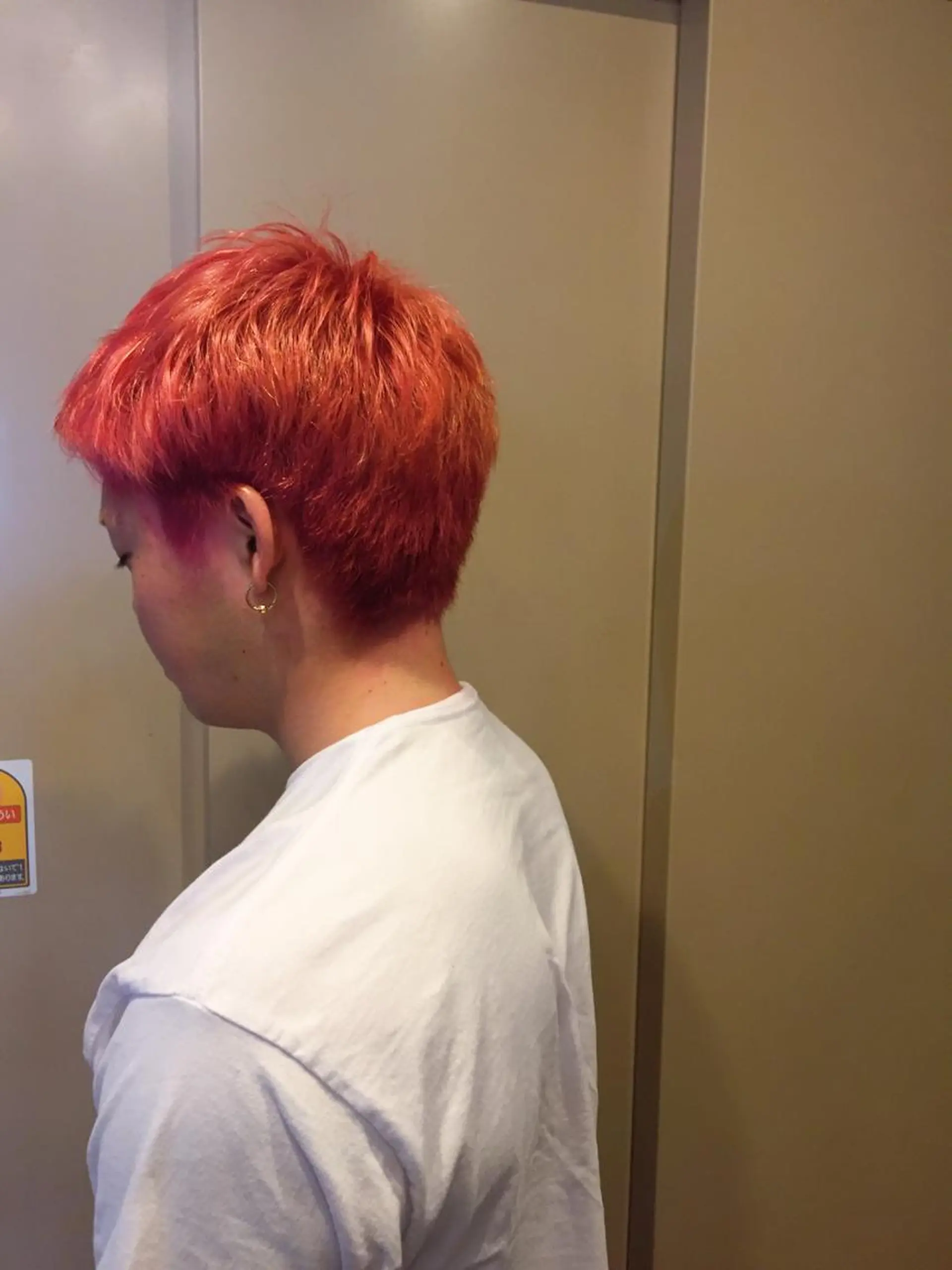 ショート カラー メンズ ヘアカラー トリートメント ヘアセット カラー特化サロン大阪 ルービック江坂/新城のヘアスタイル