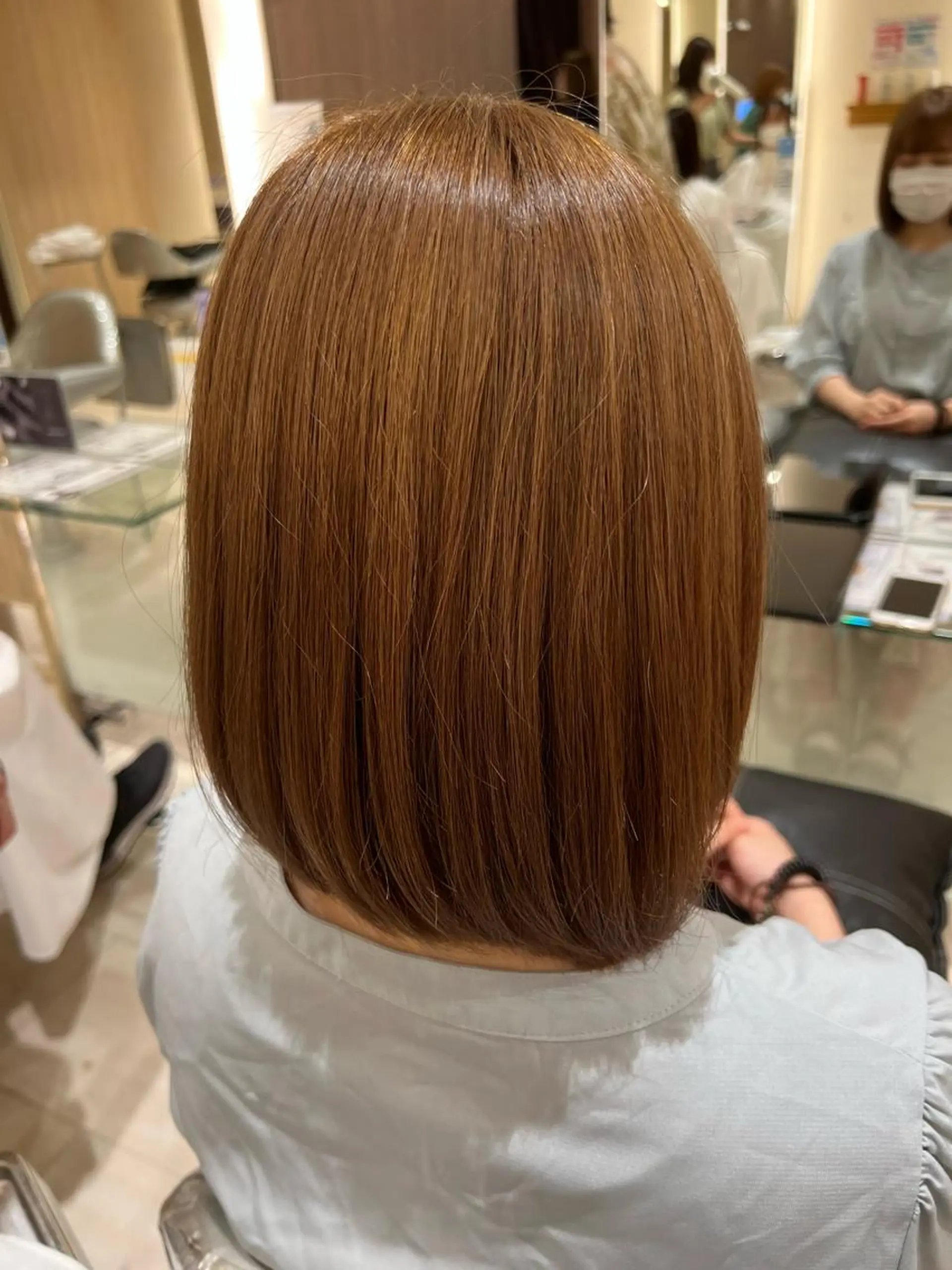 カラー 久永 菫のヘアスタイル
