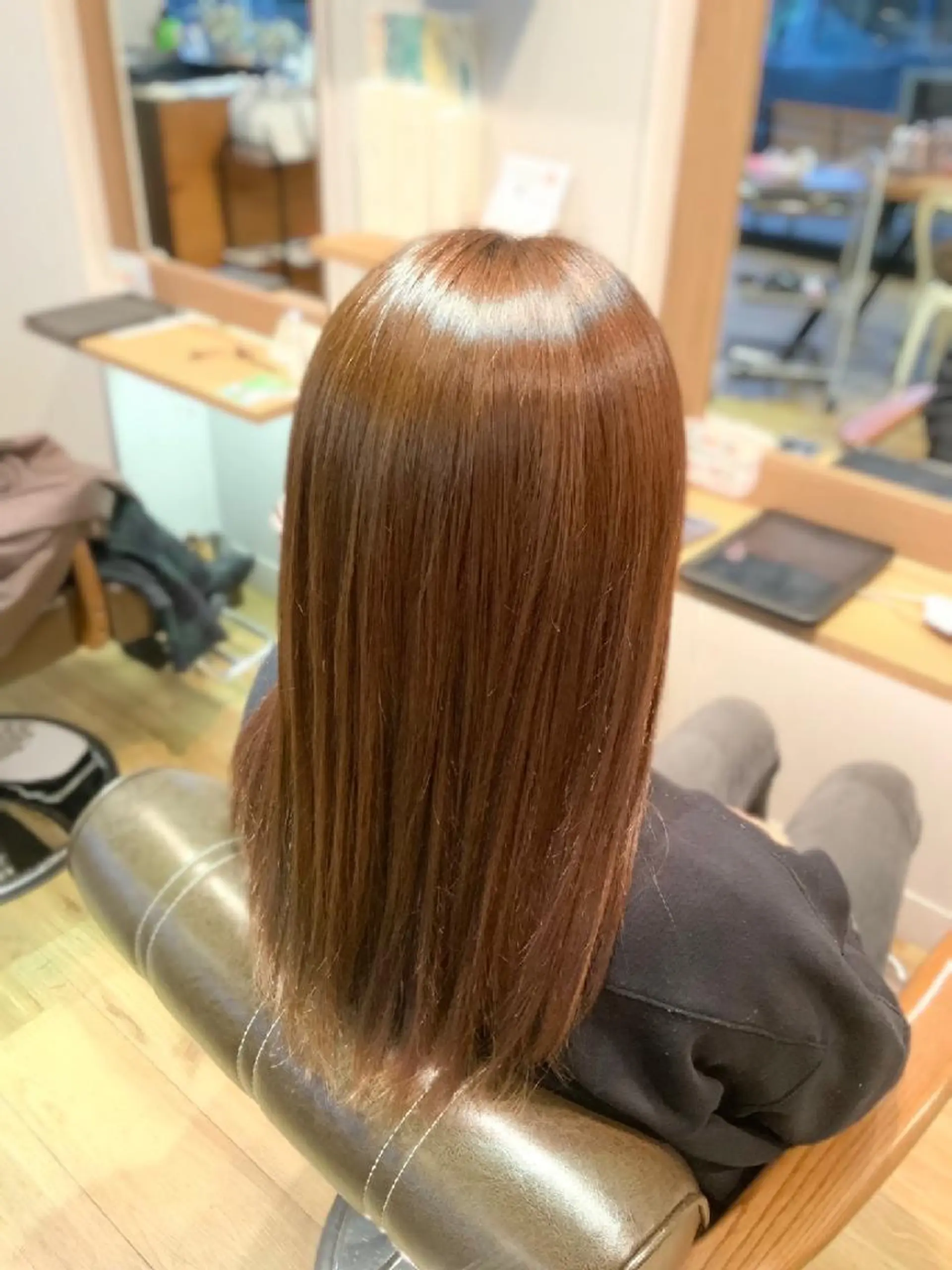 ミディアム 髪質改善 トリートメント 堀 望美のヘアスタイル