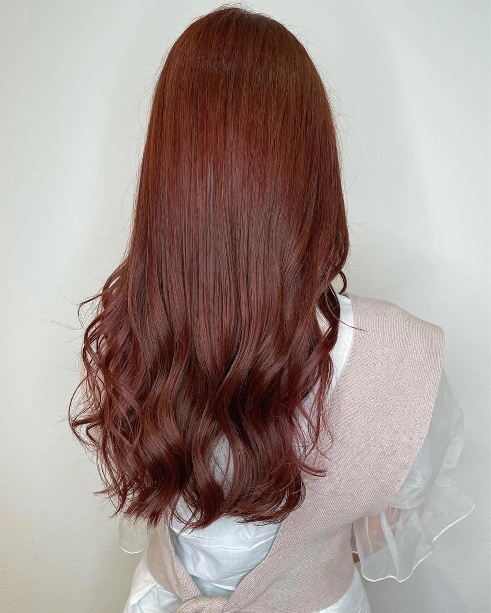 ロング カラー アッシュ ブラウンカラー カシス 透明感カラー グラデーションカラー カット ヘアカラー トリートメント 河合秀明/ハイライト /インナーカラーのヘアスタイル