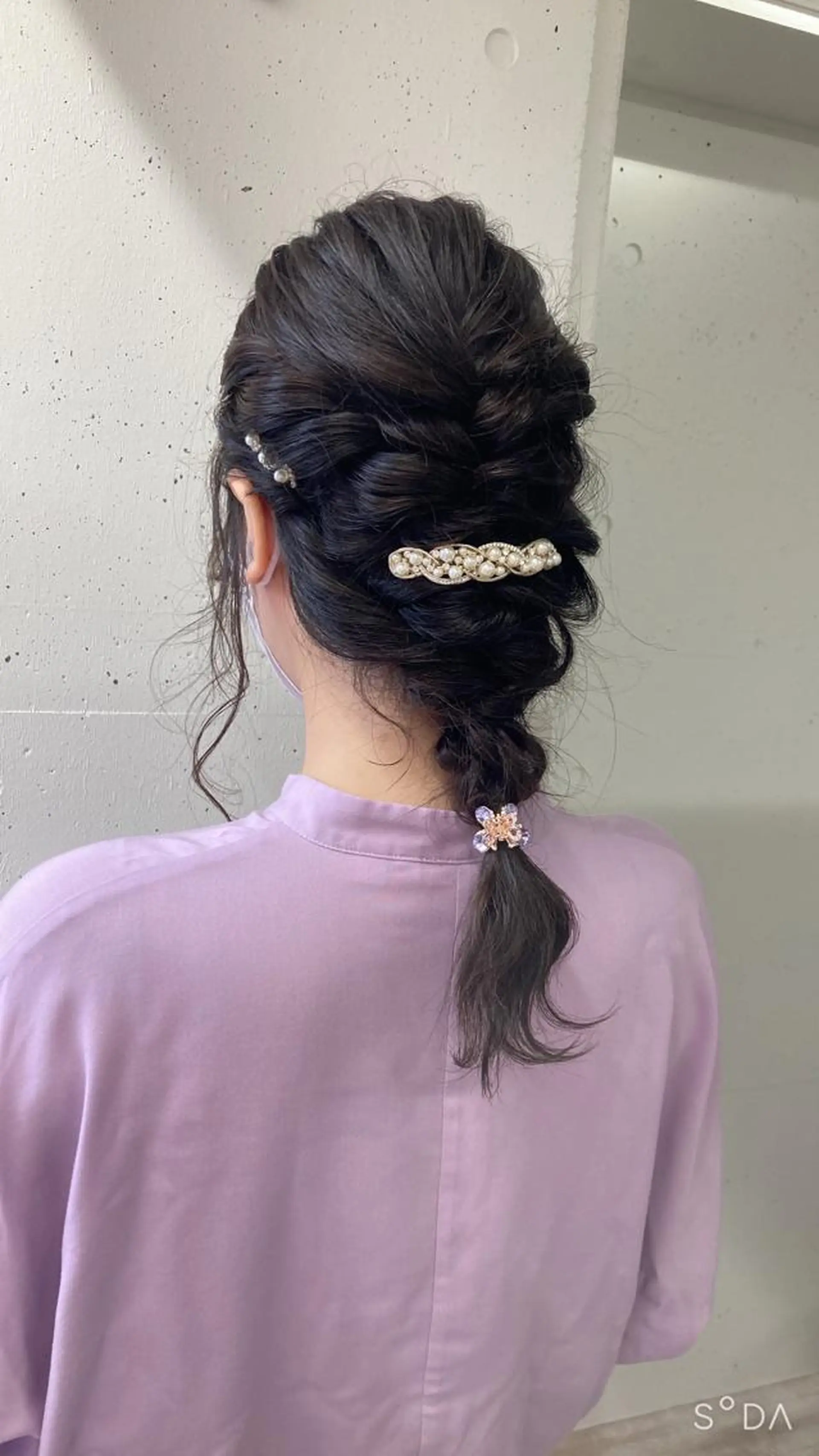 ヘアアレンジ ヘアセット ミルミー美容室所属・🦄💒💓齎藤 七海子🦄💒💓のマツエク・マツパデザイン