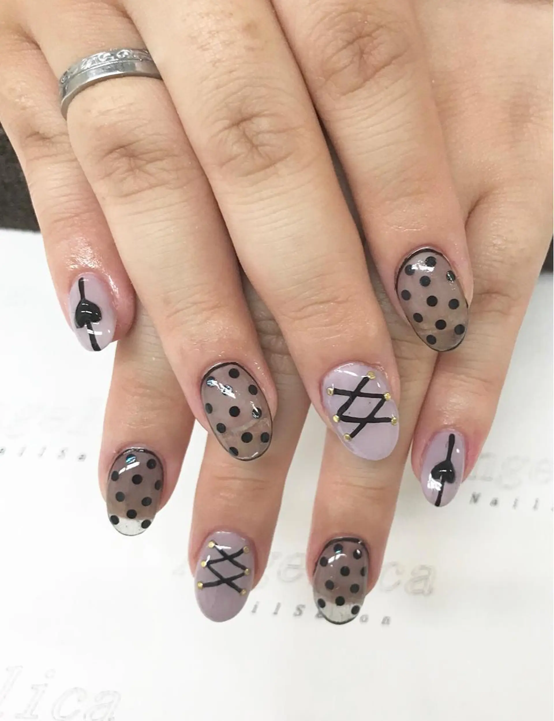 ネイル Angelica ネイリストのネイルデザイン