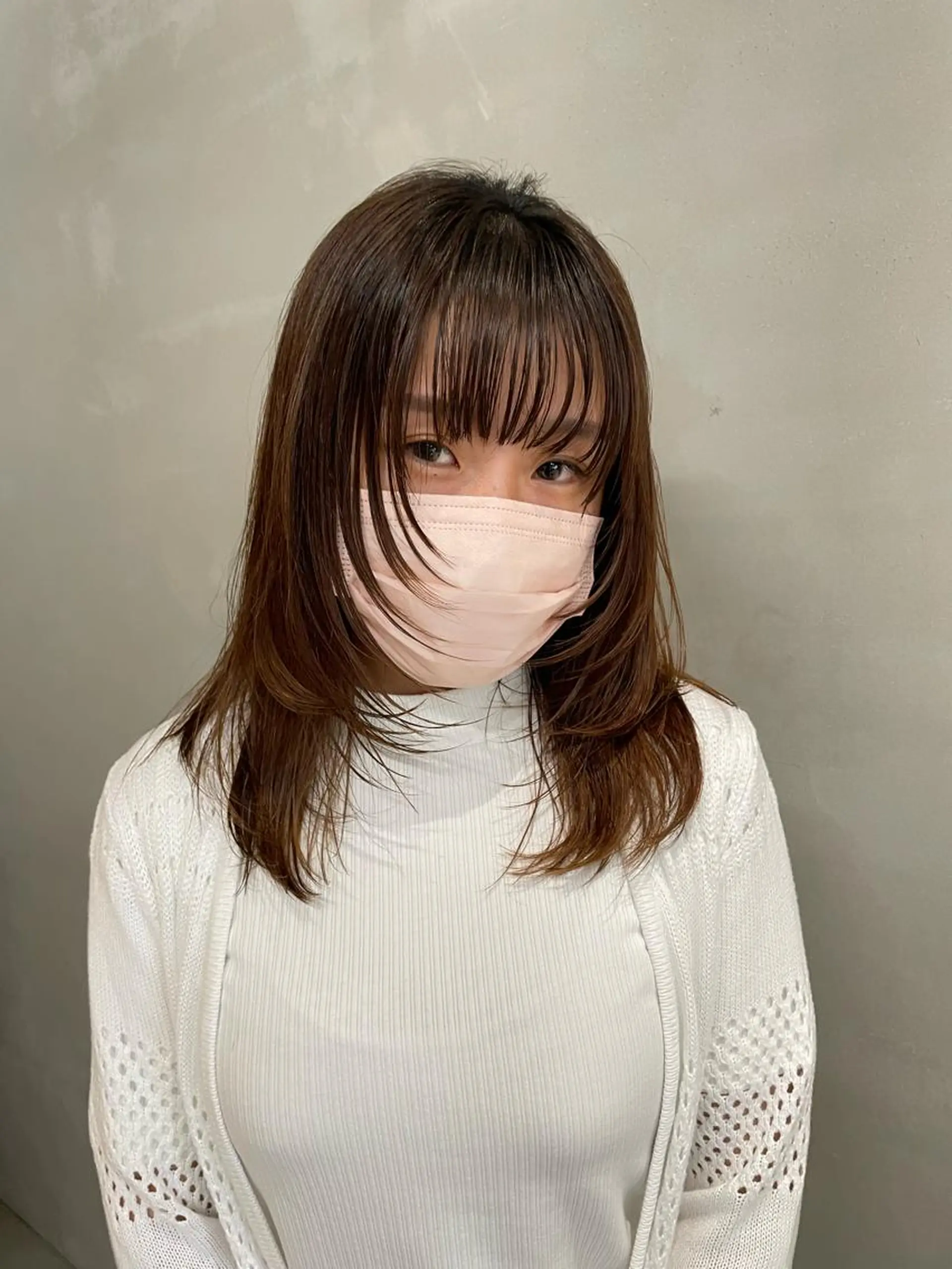 セミロング wewe: momoeのヘアスタイル