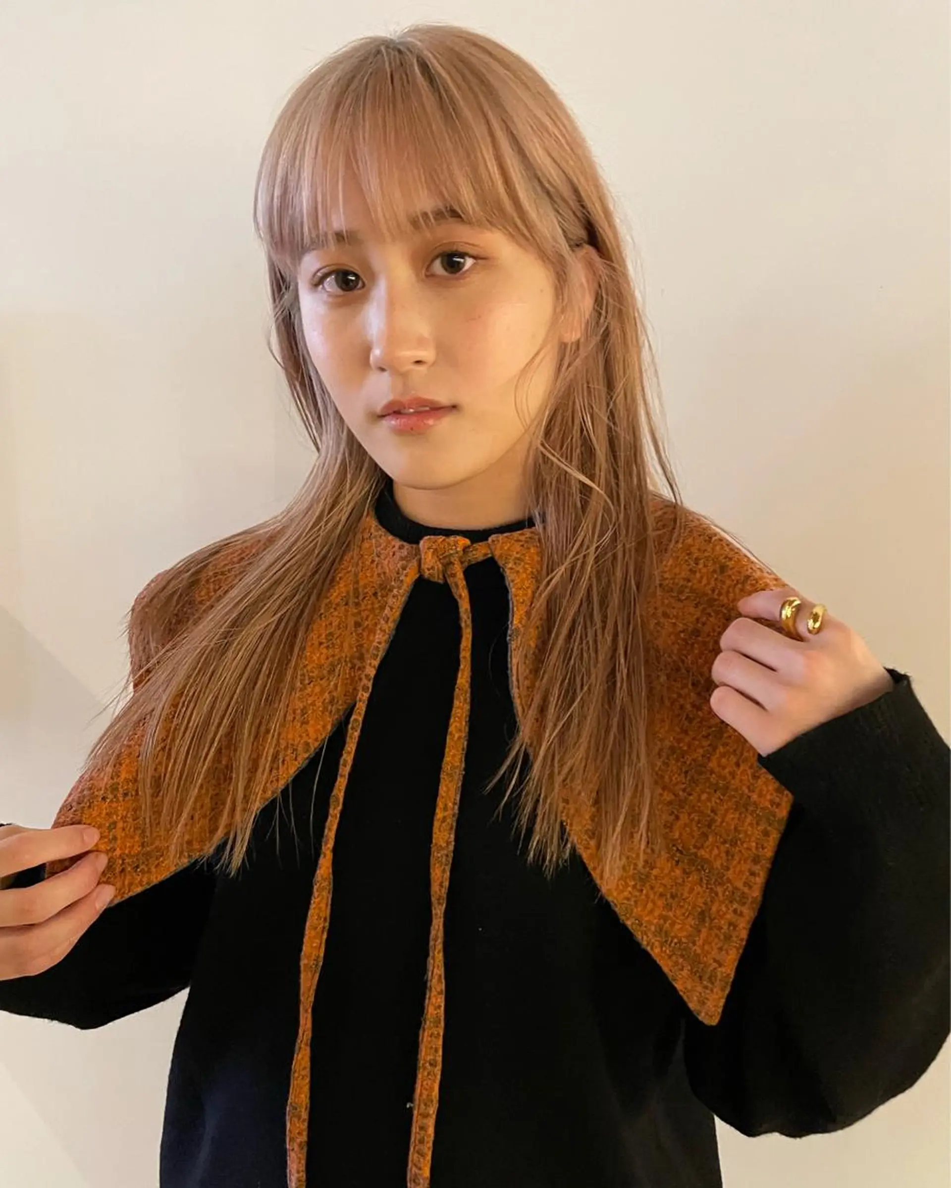 セミロング カラー ヘアアレンジ 顔周りカット 髪質改善/ボブ 🩵honoのヘアスタイル