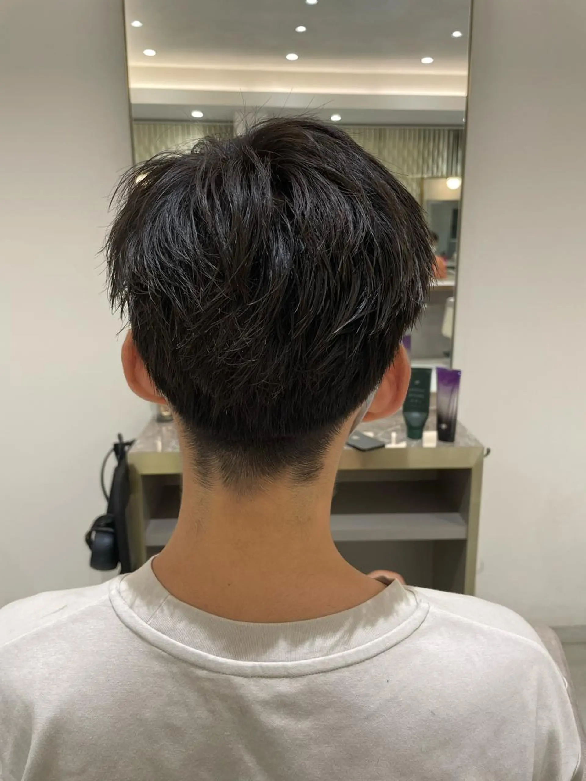 メンズ 松田記和 モデル募集中のヘアスタイル