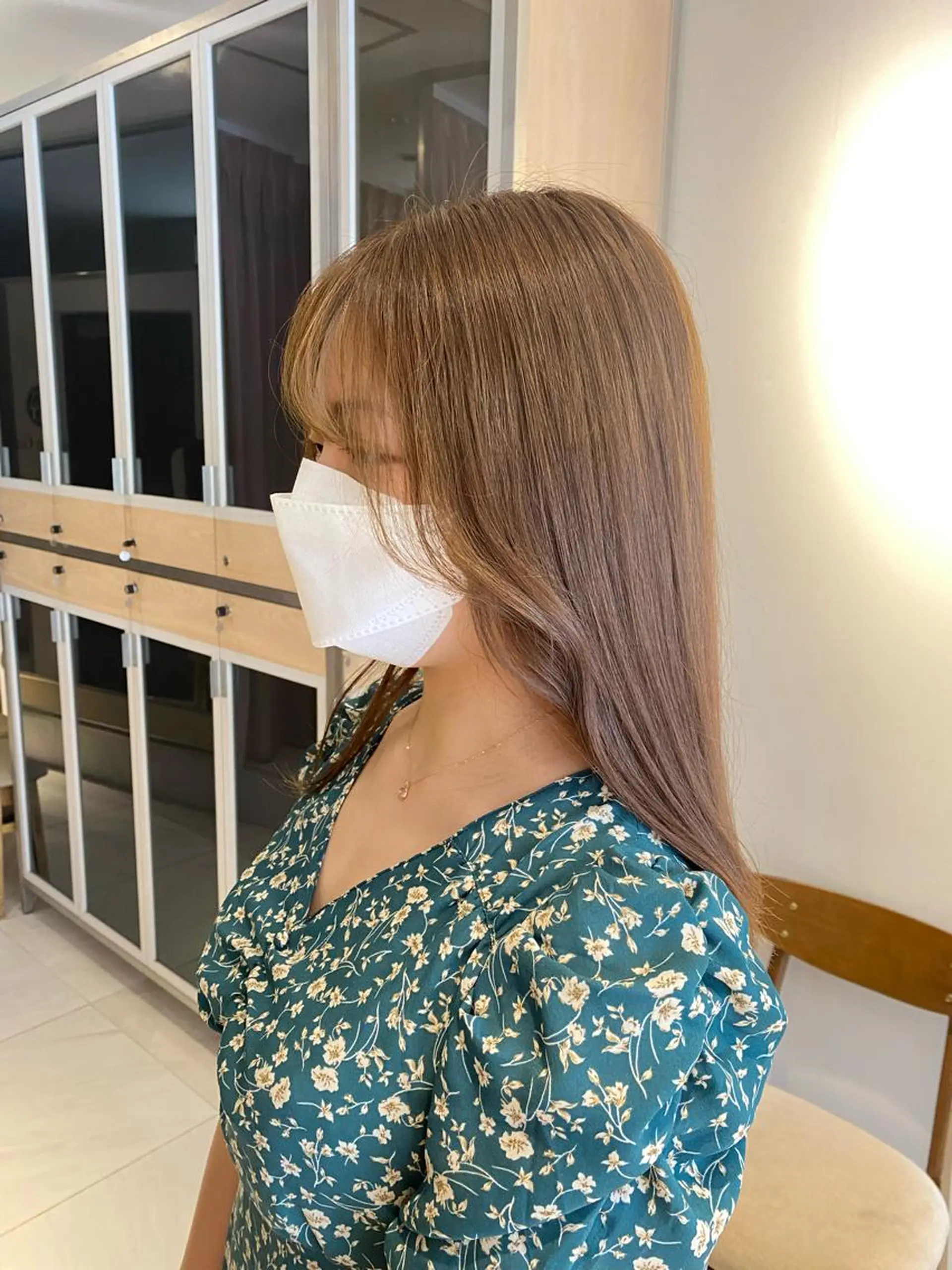 ロング カラー カット ヘアカラー トリートメント ヘアセット 🍊暖色カラー🍊 sakuraのヘアスタイル