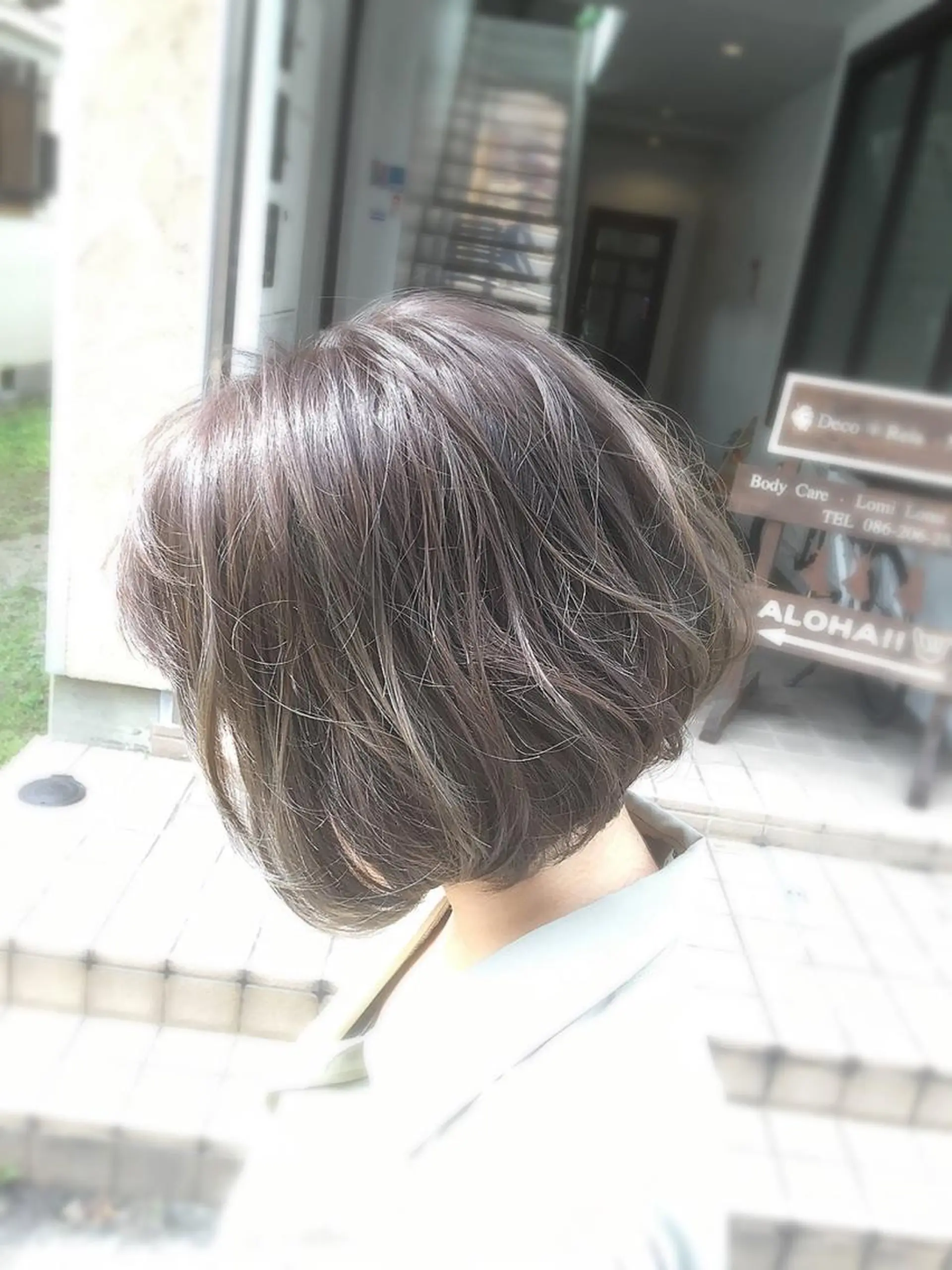カラー パーマ 藤井 一輝のヘアスタイル