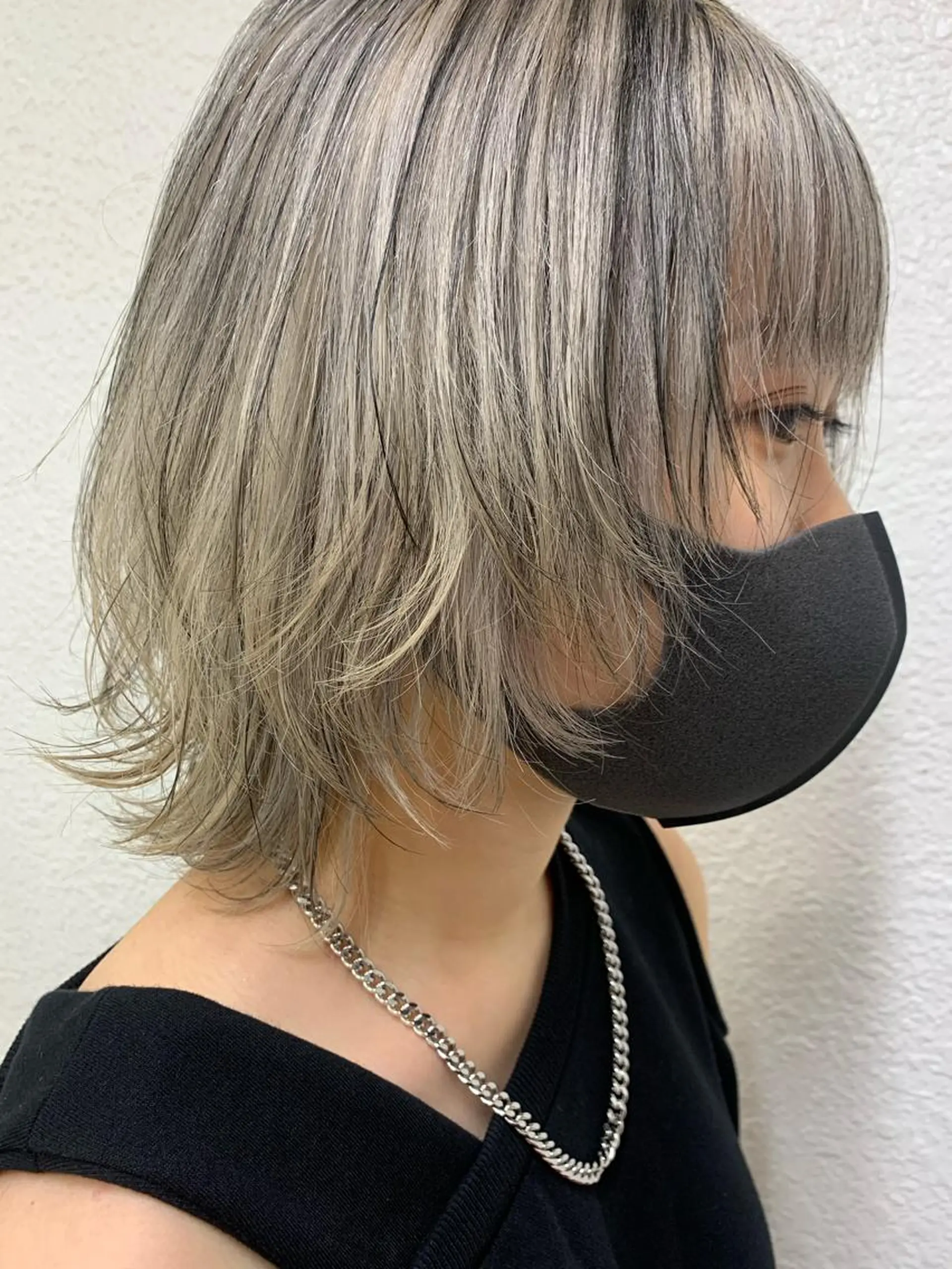 ショート ウルフカット 🧨ブリーチー×ボブ レイヤー💎じゅえるのヘアスタイル