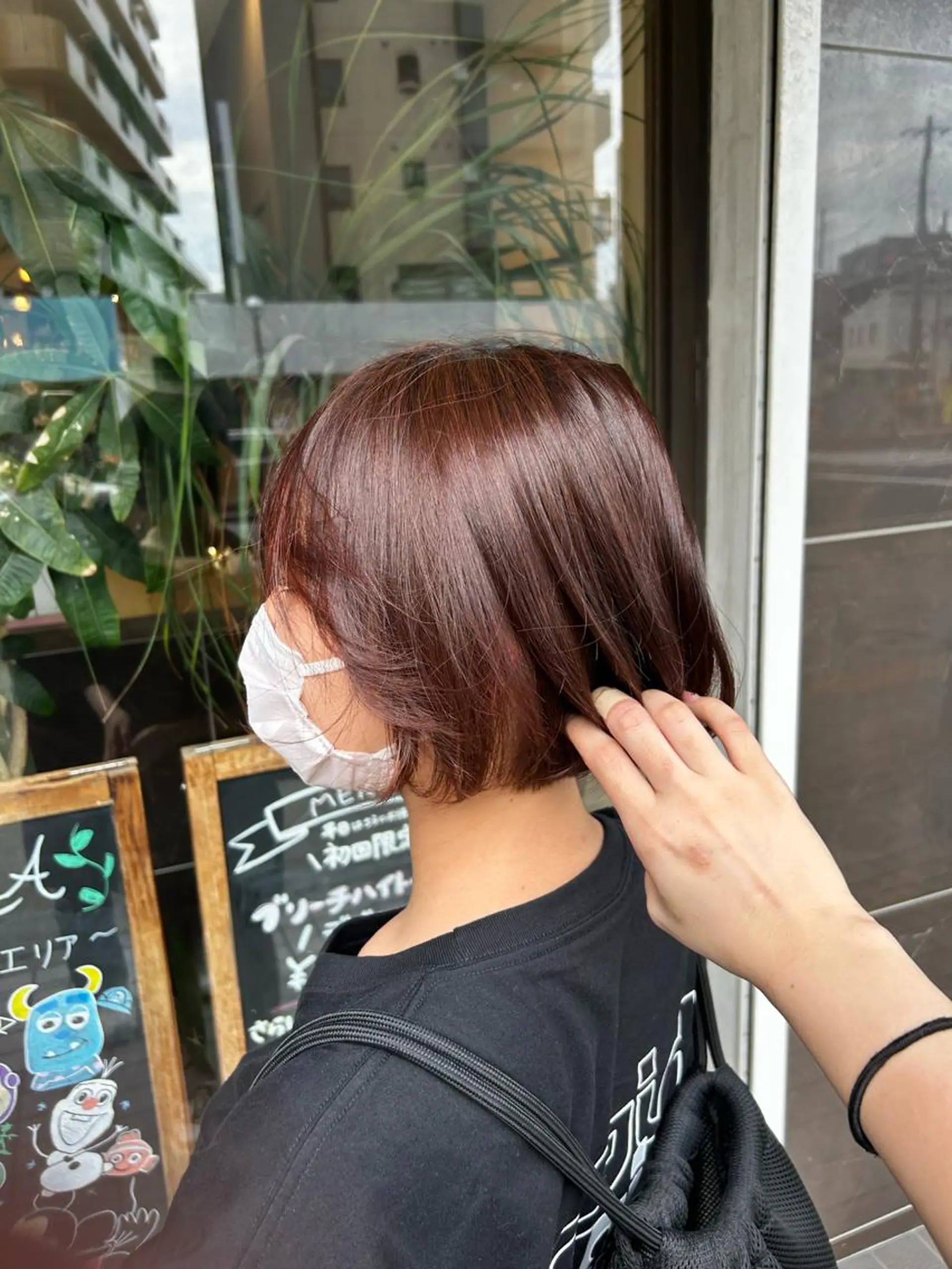 ショート オレンジブラウン ヘアカラー トリートメント ayana by ayala所属・❤️🔥 RENA❤️🔥のヘアスタイル