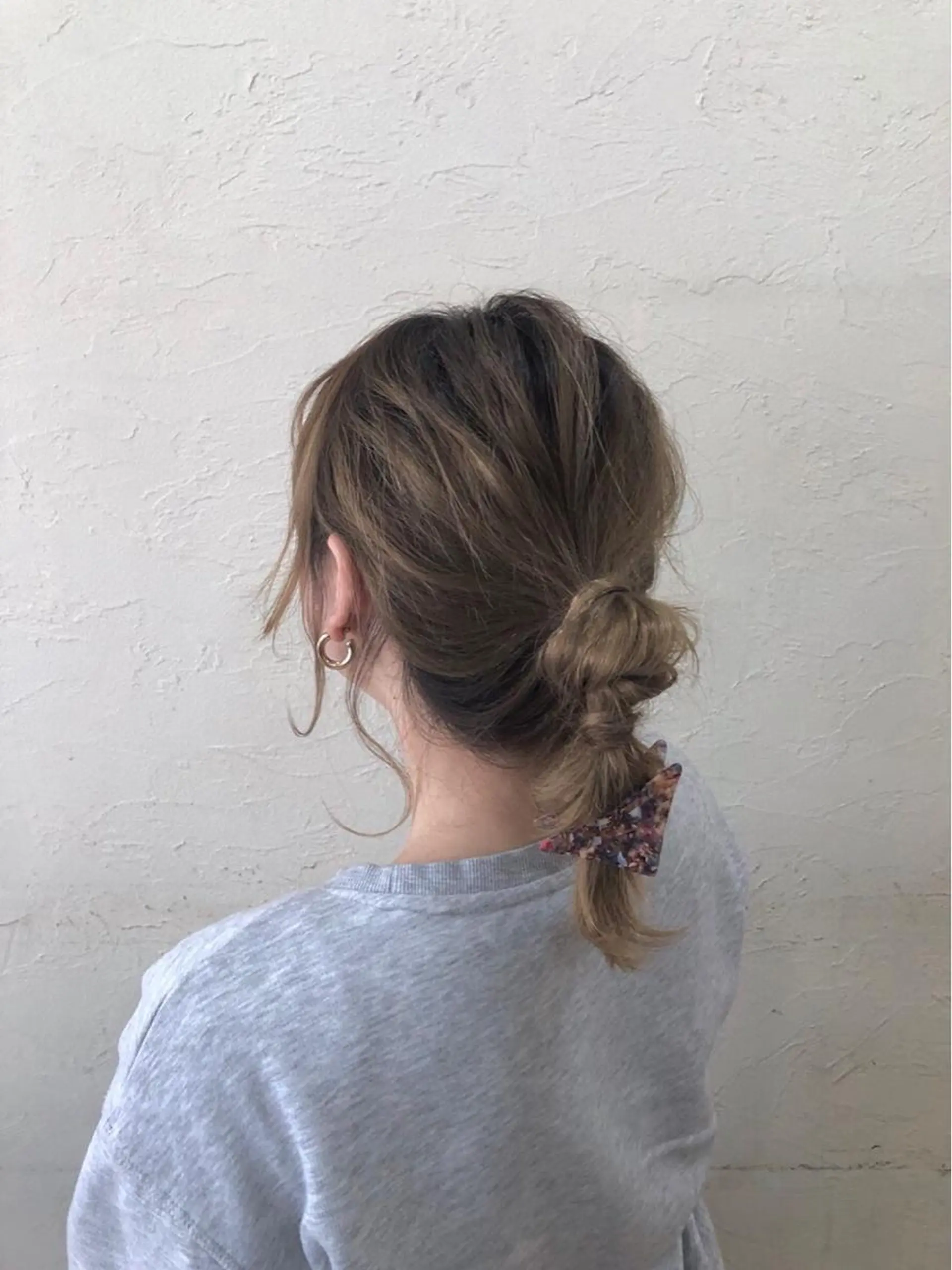 セミロング カラー ヘアアレンジ ENIF ヤマグチアツコのヘアスタイル