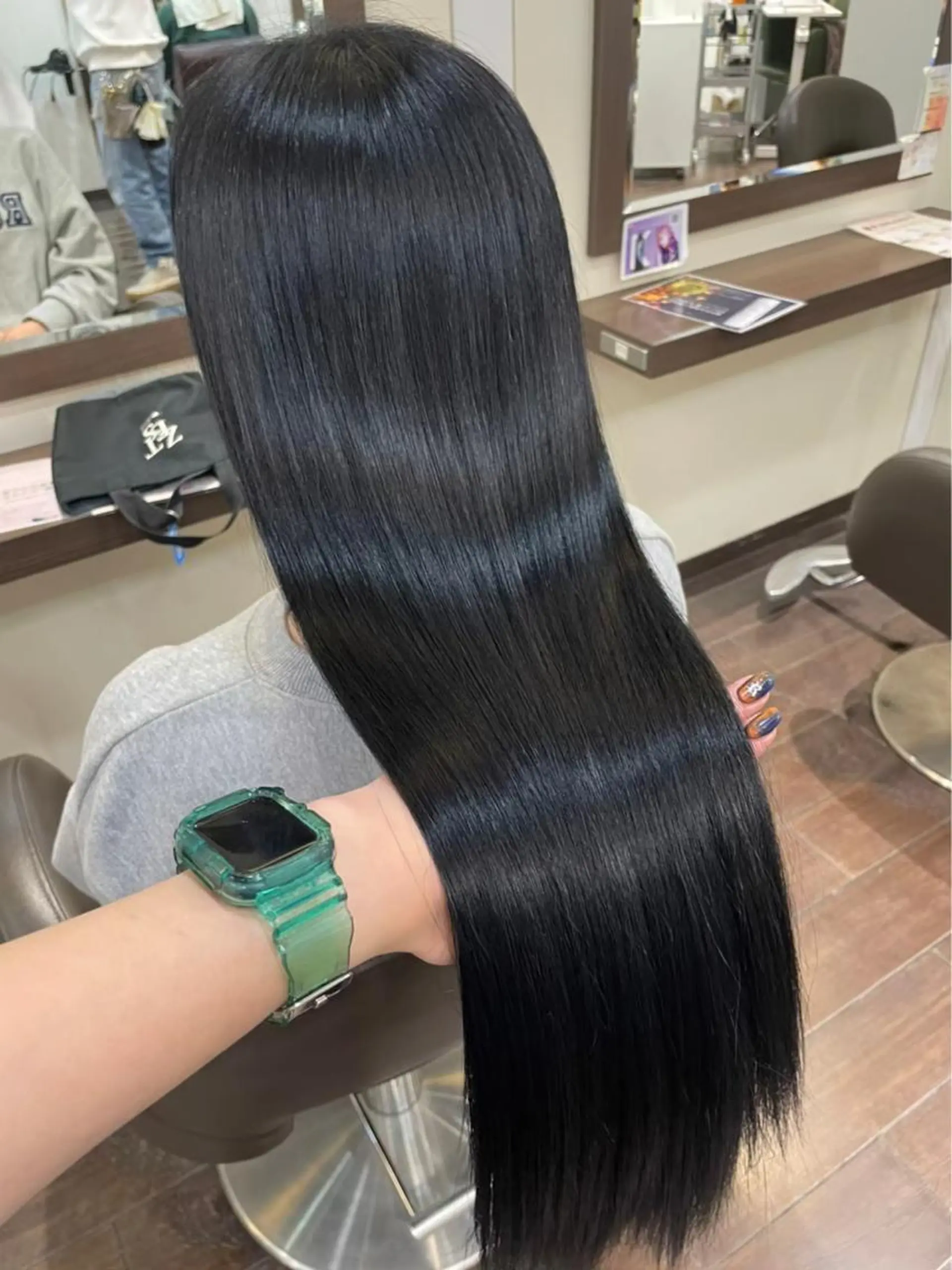 ロング カラー ブリーチ ケアブリーチ 透明感カラー デザインカラー ダブルカラー 艶髪ハイトーン/ AYAKA🌙のヘアスタイル