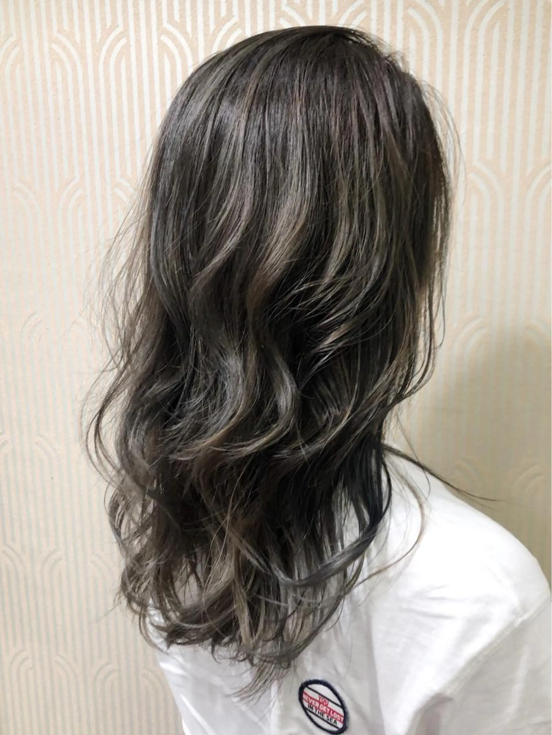 ロング カラー ショート/ハイライト /白髪ぼかし🌿松本のヘアスタイル