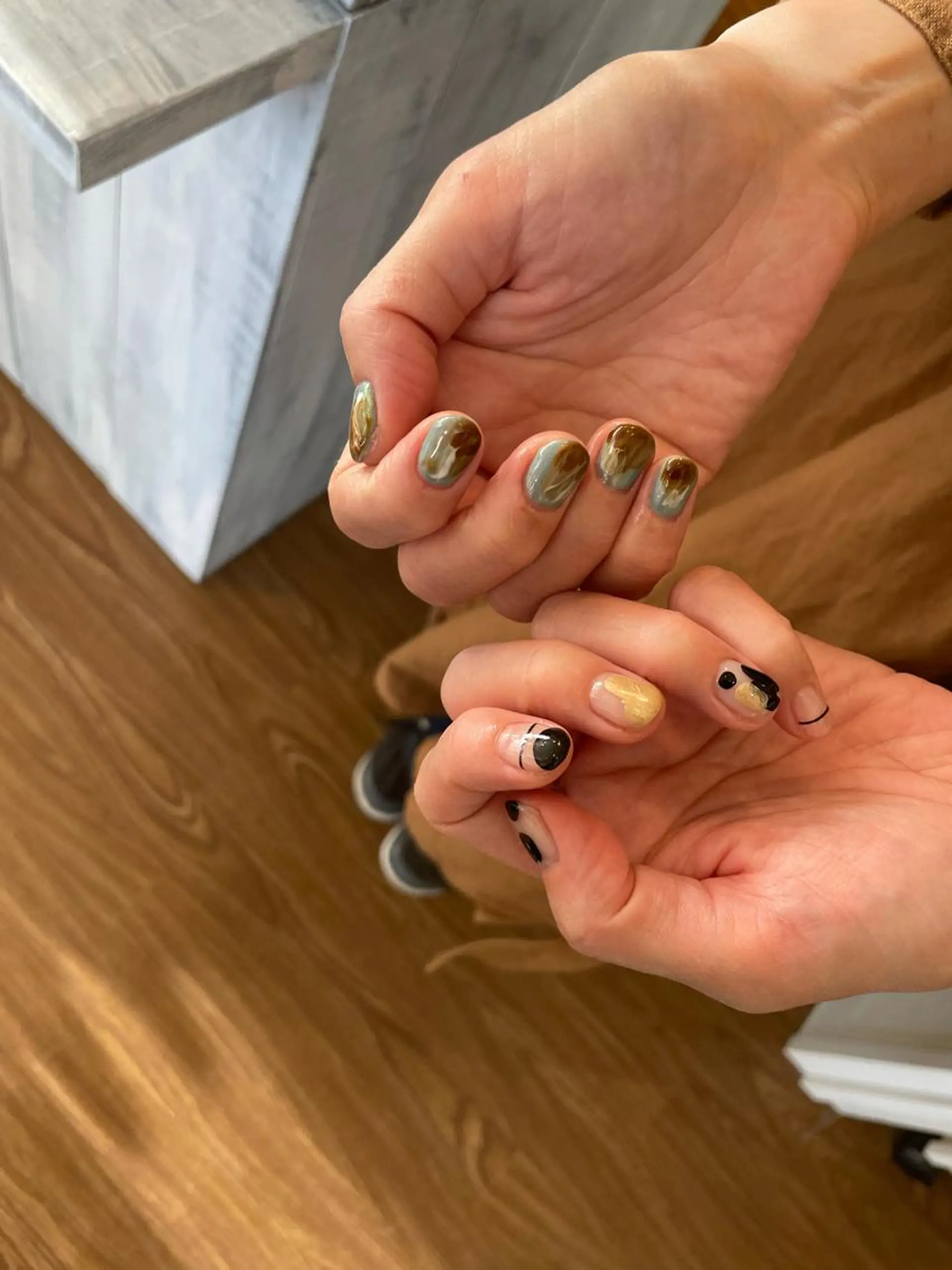 ネイル アートネイル SHEEP 🐏のネイルデザイン