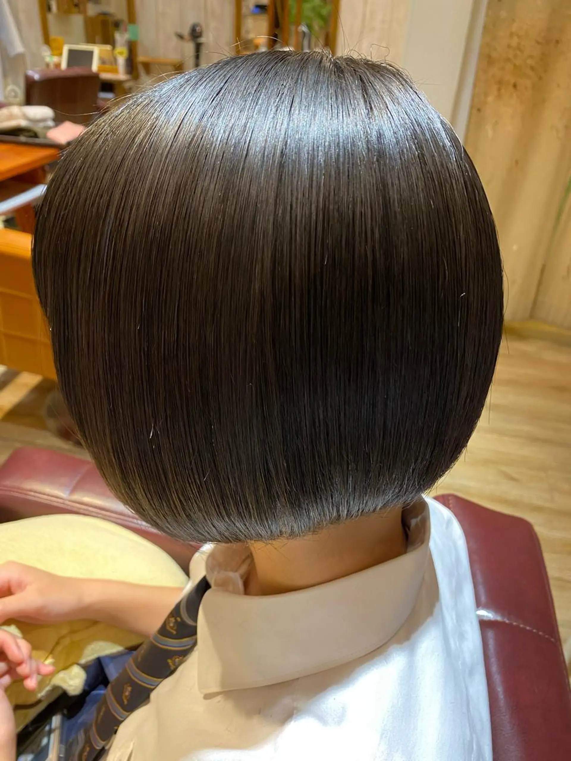 ショート カット ヘアカラー トリートメント ICON所属・艶美髪マスター 店長✂︎YUKKEのヘアスタイル