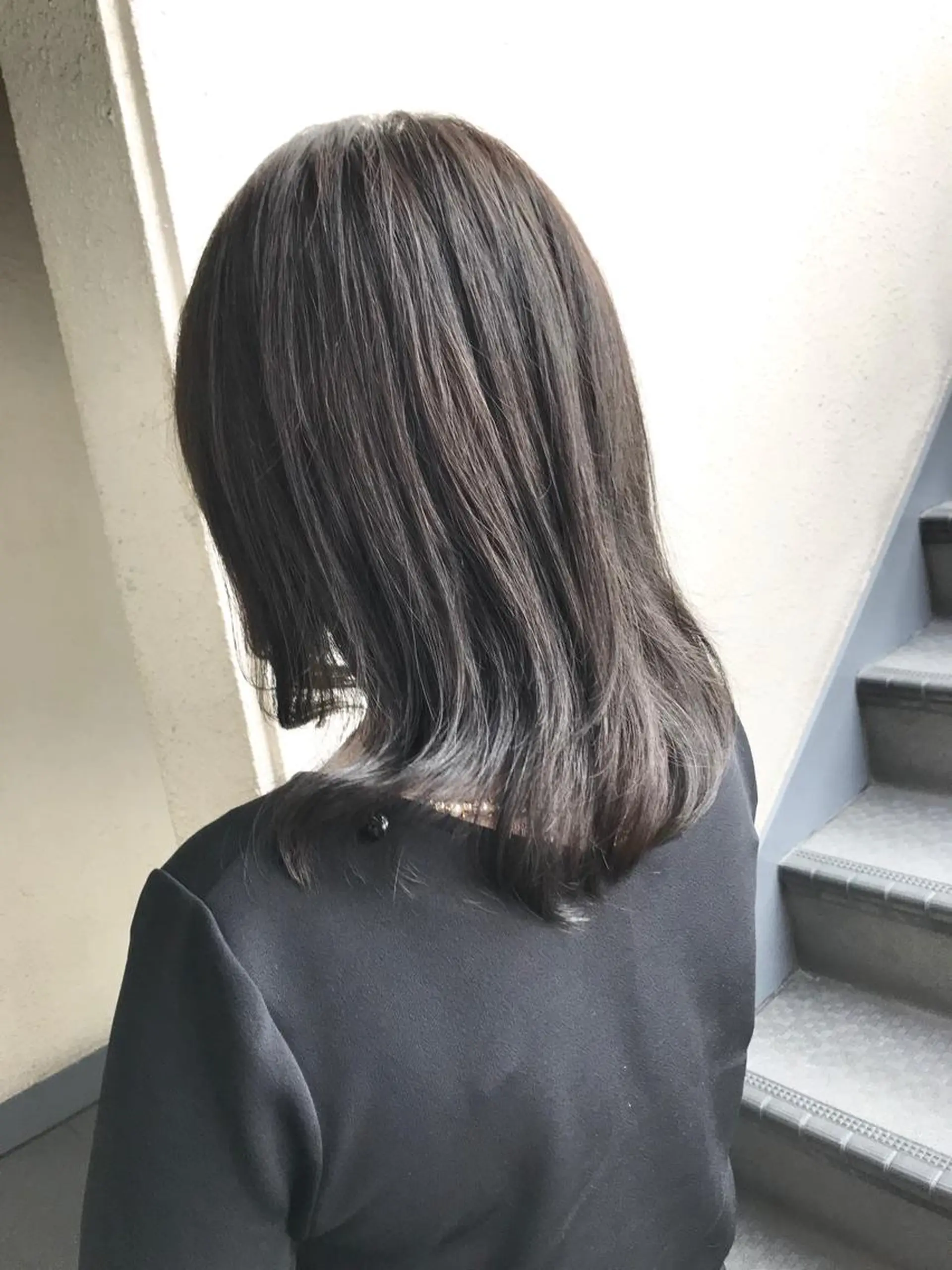 ミディアム カラー グレージュ 💎髪質改善💎 デザイナーshinのヘアスタイル