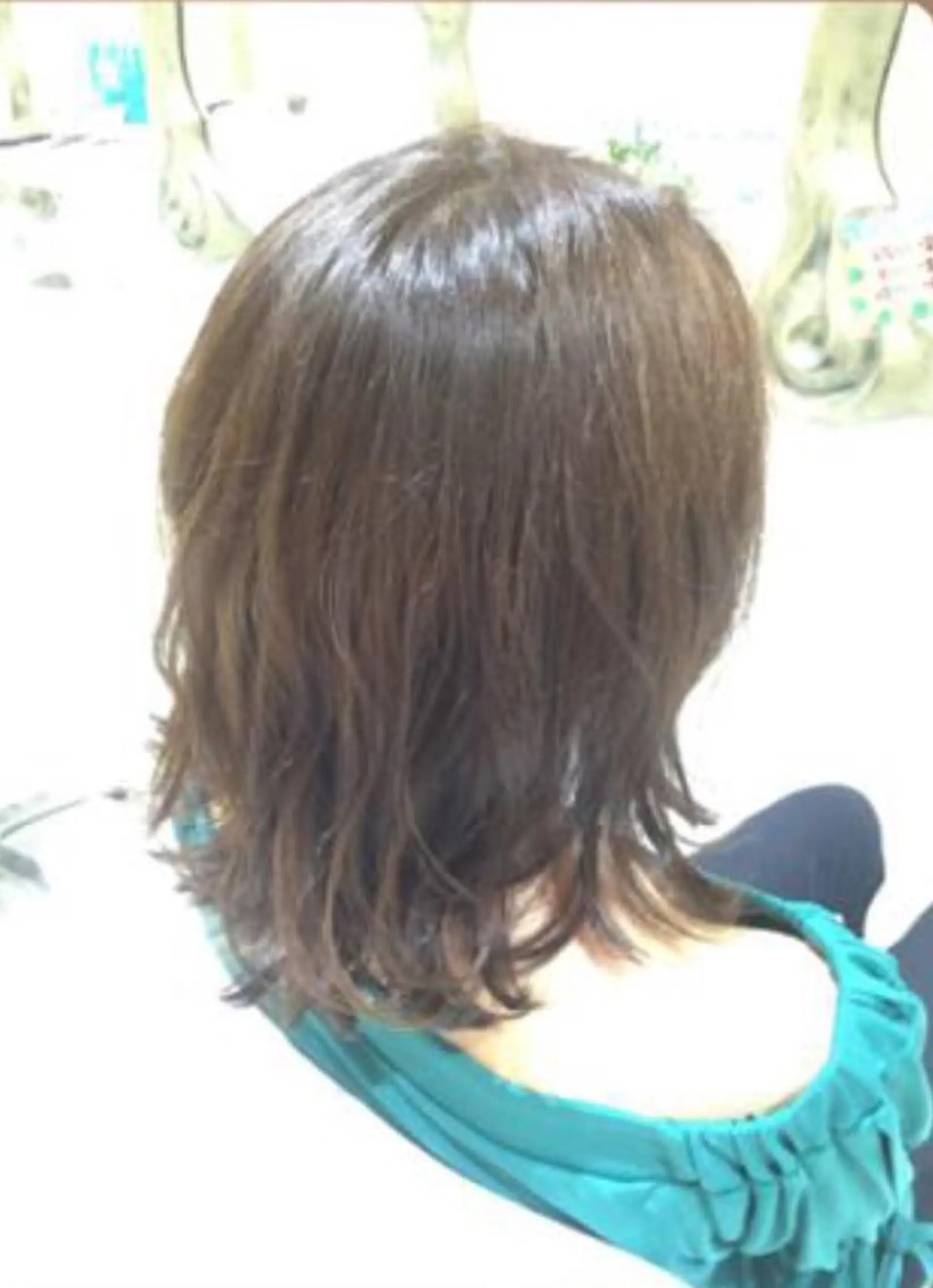 ミディアム パーマ カット 松吉 純平のヘアスタイル
