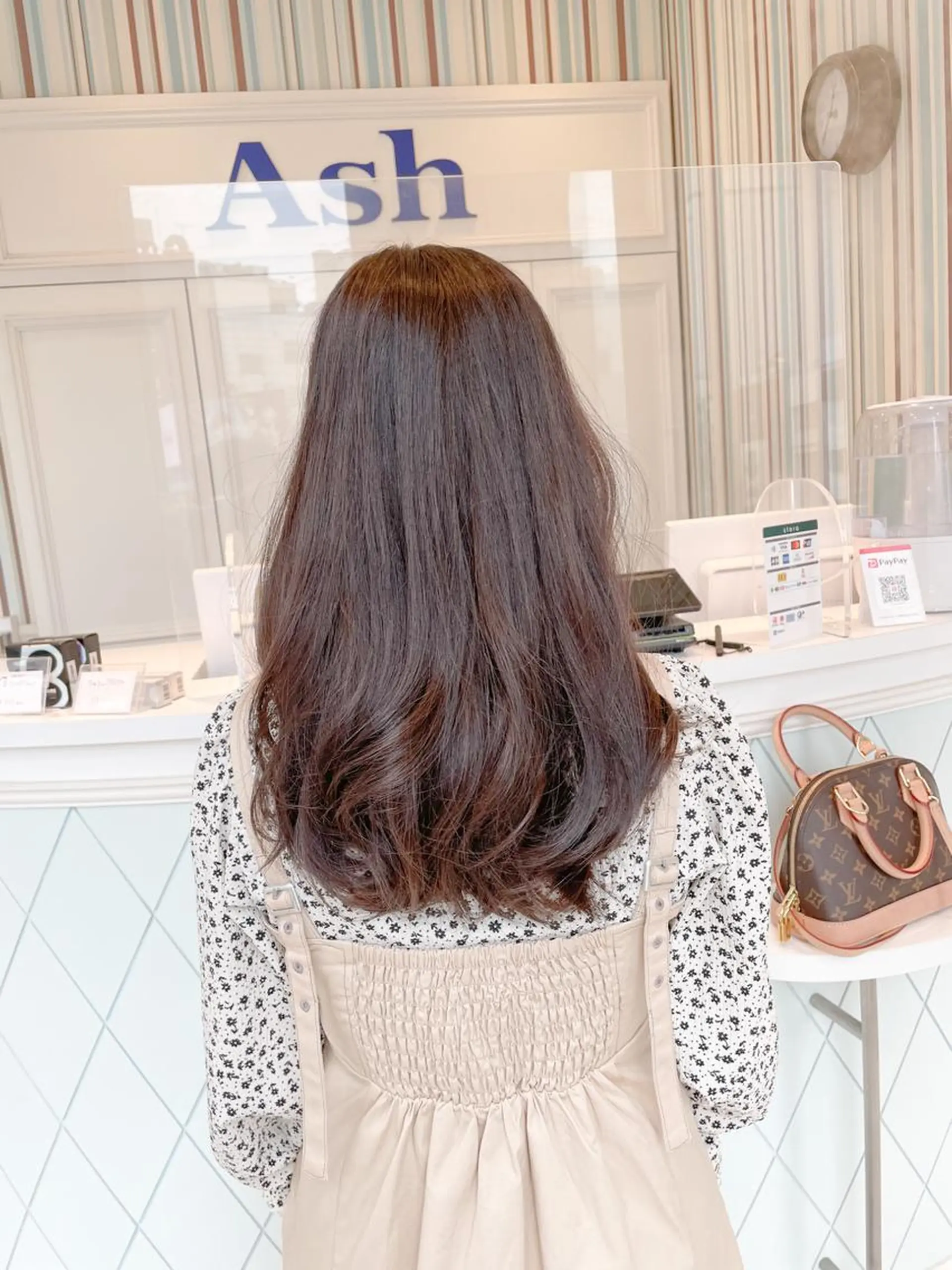 ロング 💗ブリーチなし 透け感💗徳井はやとのヘアスタイル