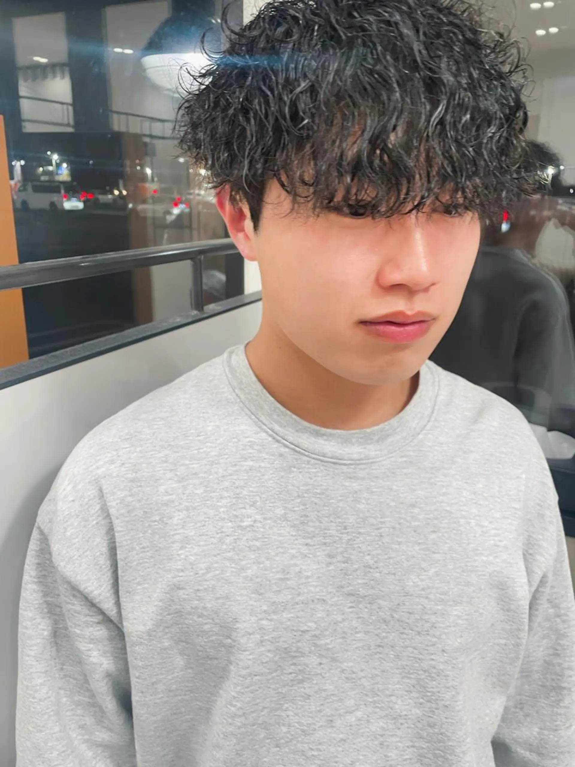 ショート パーマ メンズ saito .のヘアスタイル