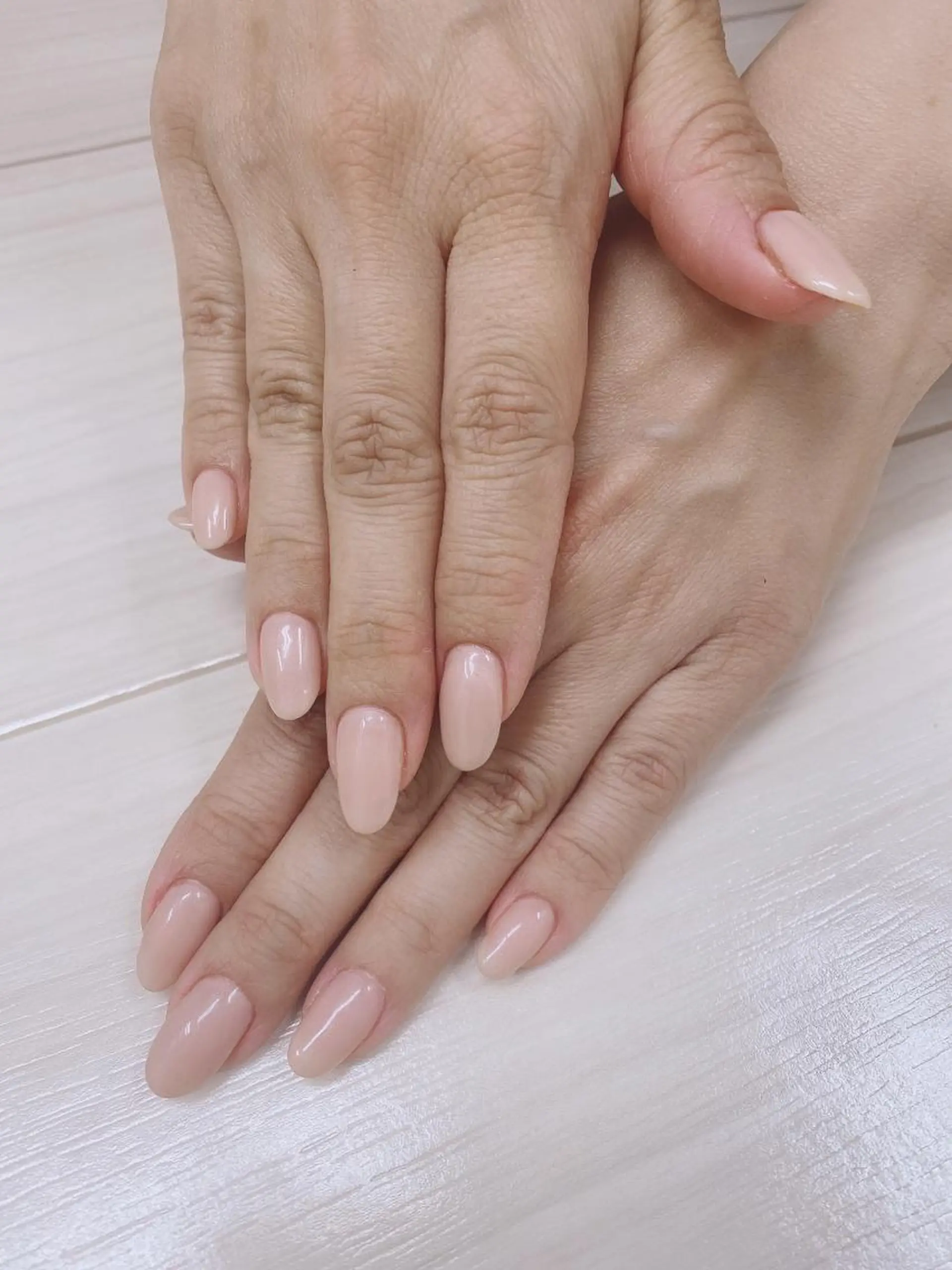 ネイル ワンカラーネイル ハンドネイル le lien nailのネイルデザイン