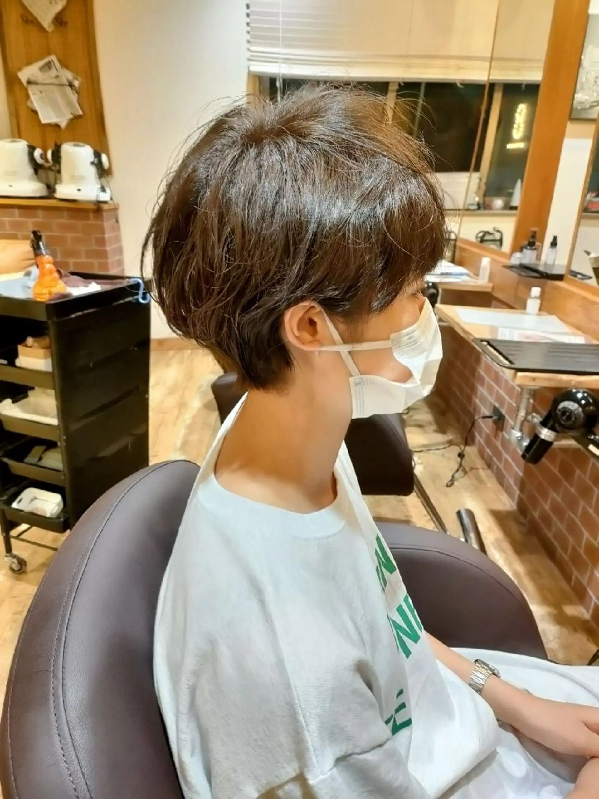 ショート ショートヘア Lond profil 浦和所属・【韓国・ショー ト・パーマ】店長海気のヘアスタイル