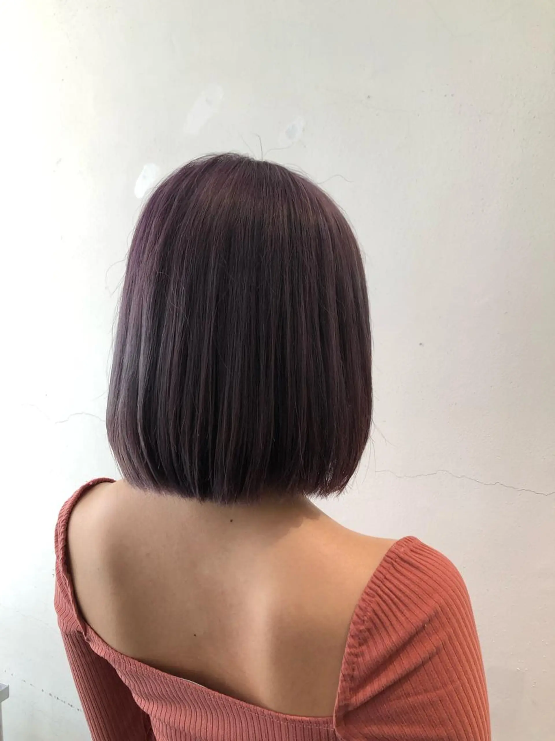 ミディアム カラー ヘアカラー トリートメント SOLA .のヘアスタイル