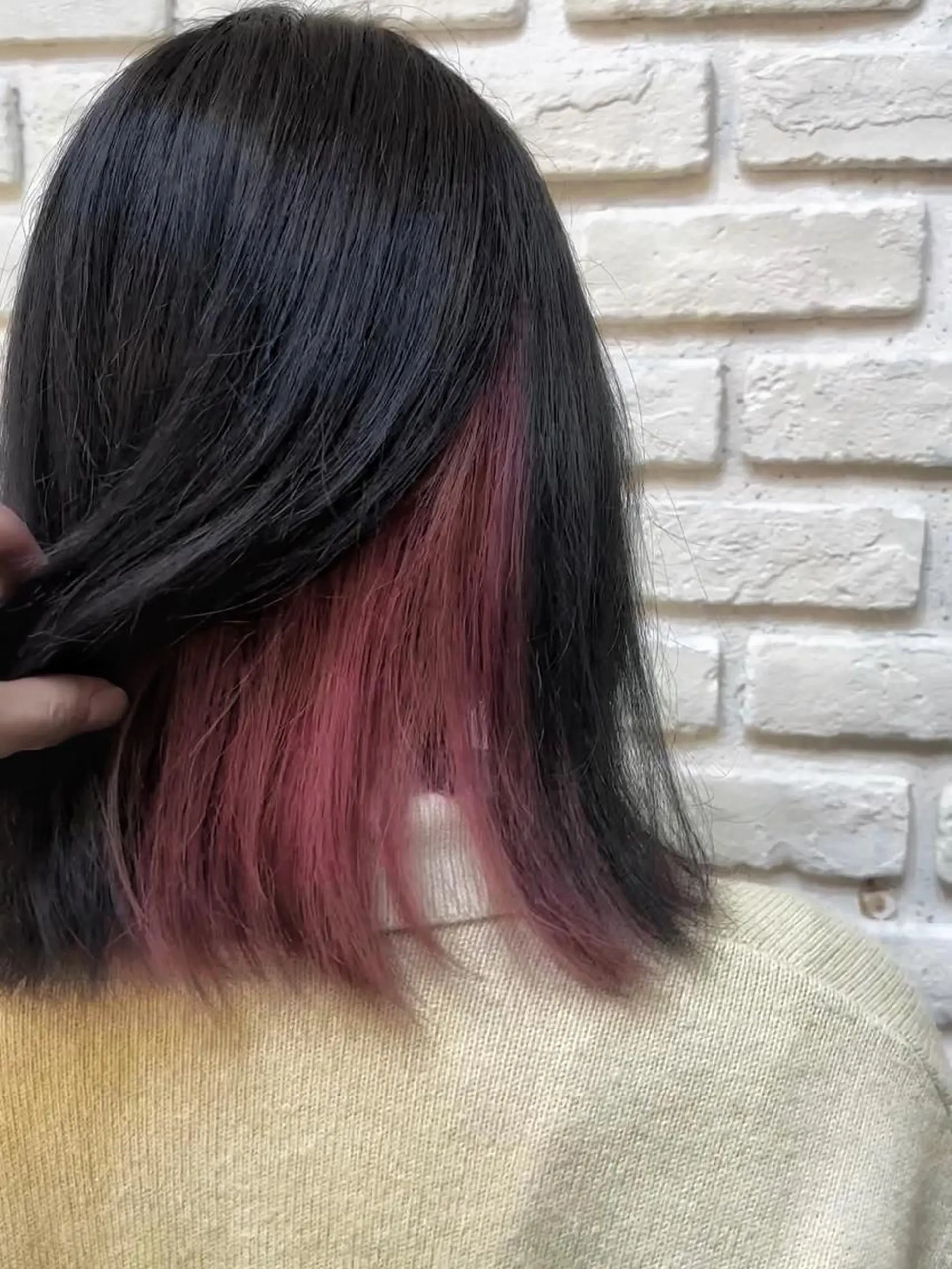 ミディアム カラー メンズパーマ 本多のヘアスタイル