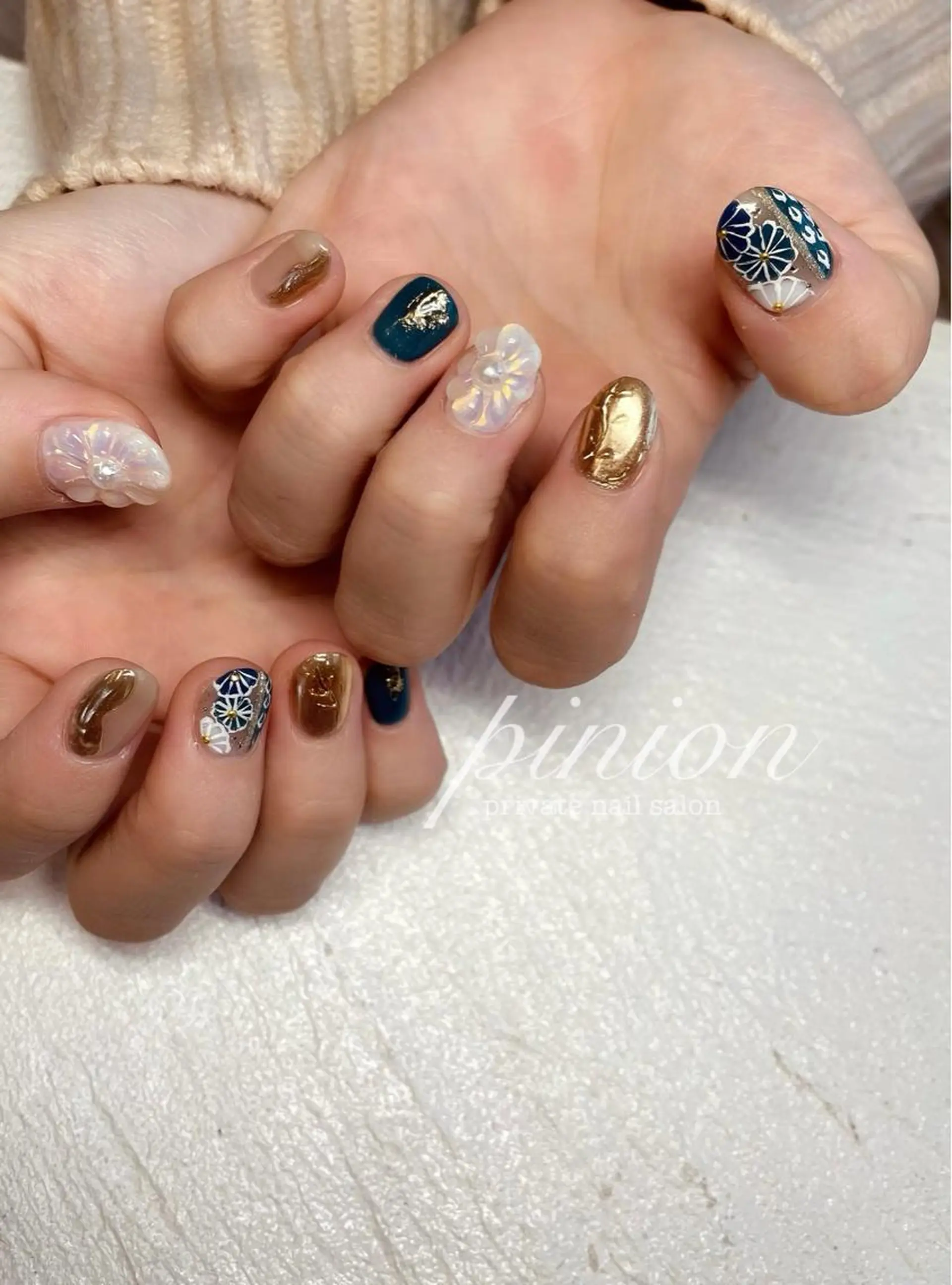 ネイル ハンドネイル chee.所属・nail salon pinionのネイルデザイン