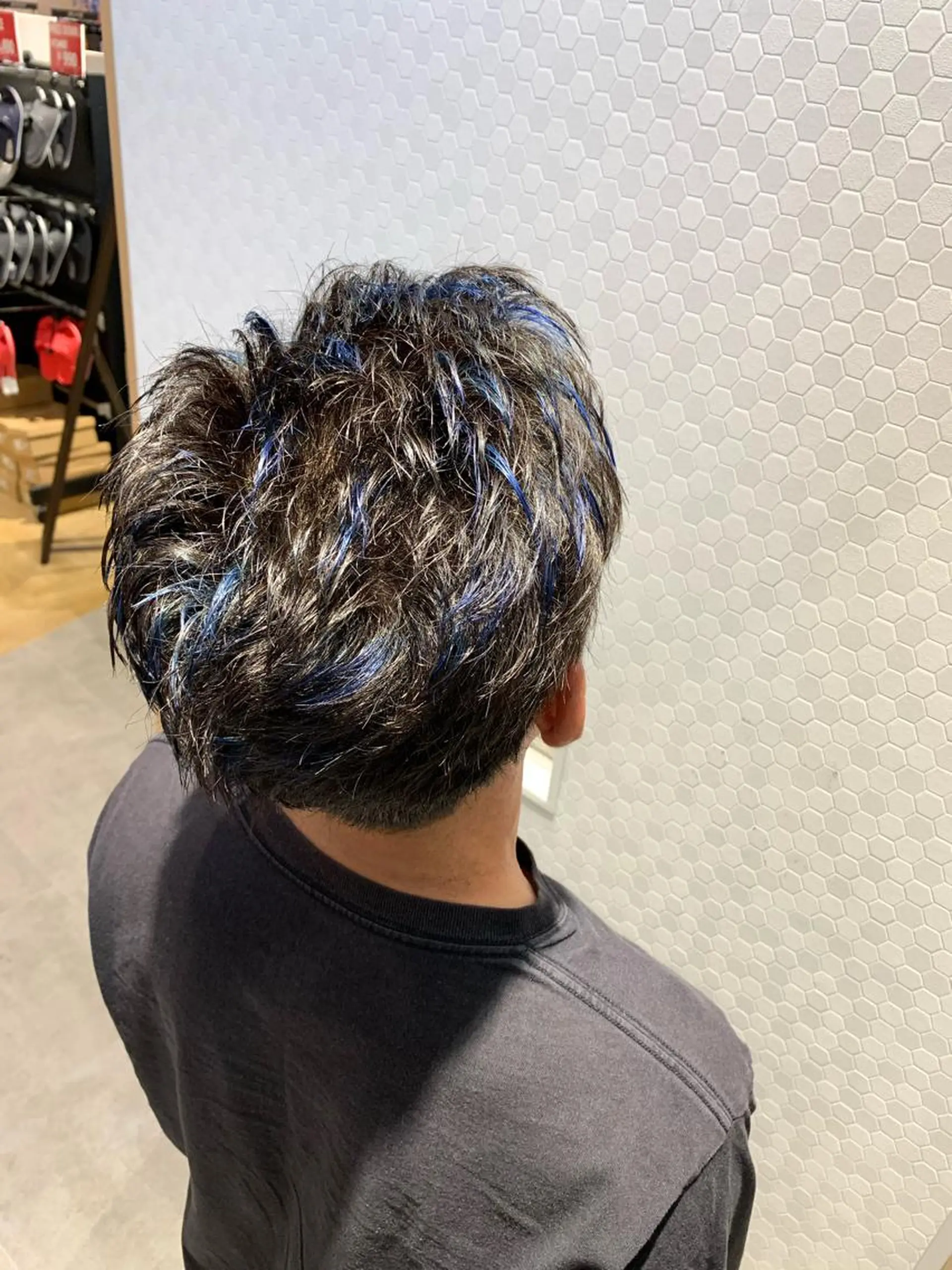ショート カラー 大橋 一智のヘアスタイル