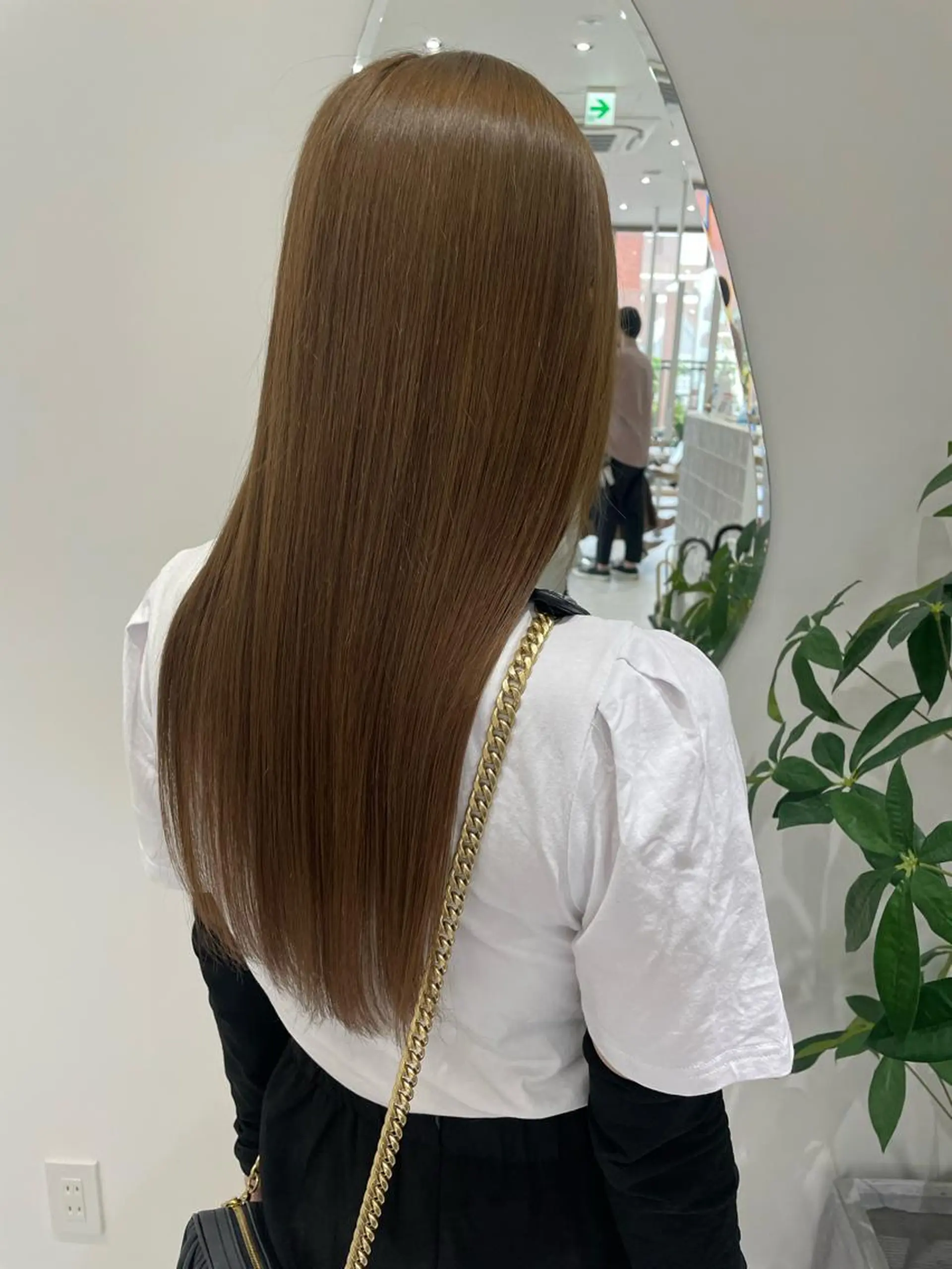 ロング 髪質改善 トリートメント Zina🤍 yukinaのヘアスタイル