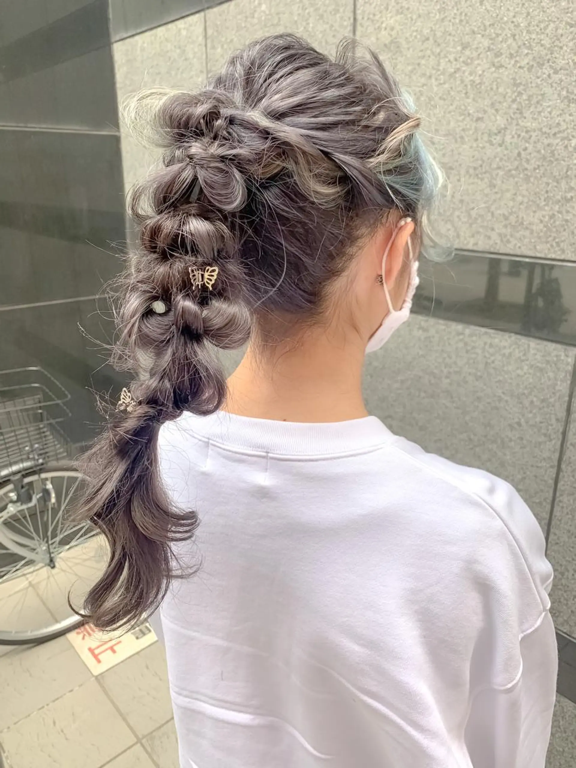 ロング ヘアアレンジ 飯塚 沙衣のヘアスタイル