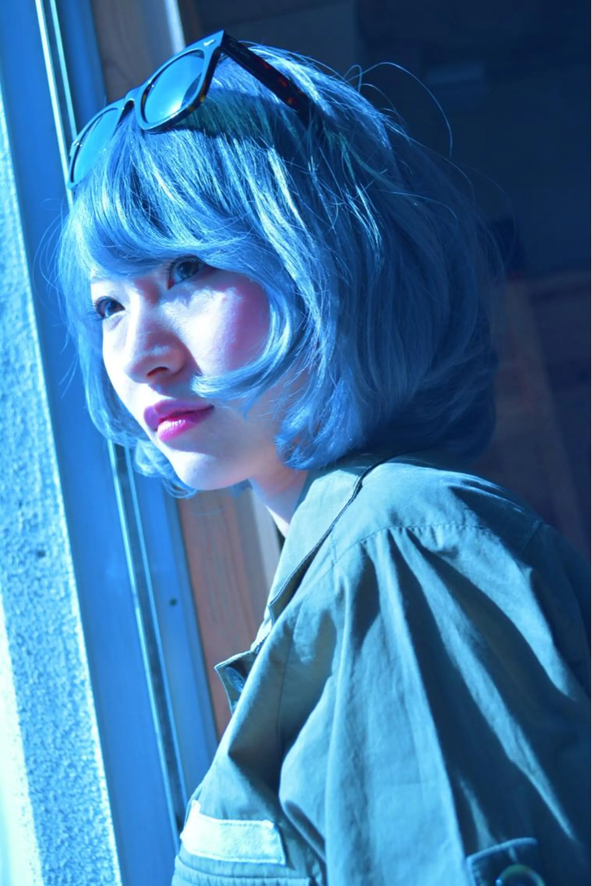 ショート カラー パーマ ヘアアレンジ ネイル ブリーチ ブラウンカラー 透明感カラー ブラウン 黄色 belle chambreイブカのその他イメージ