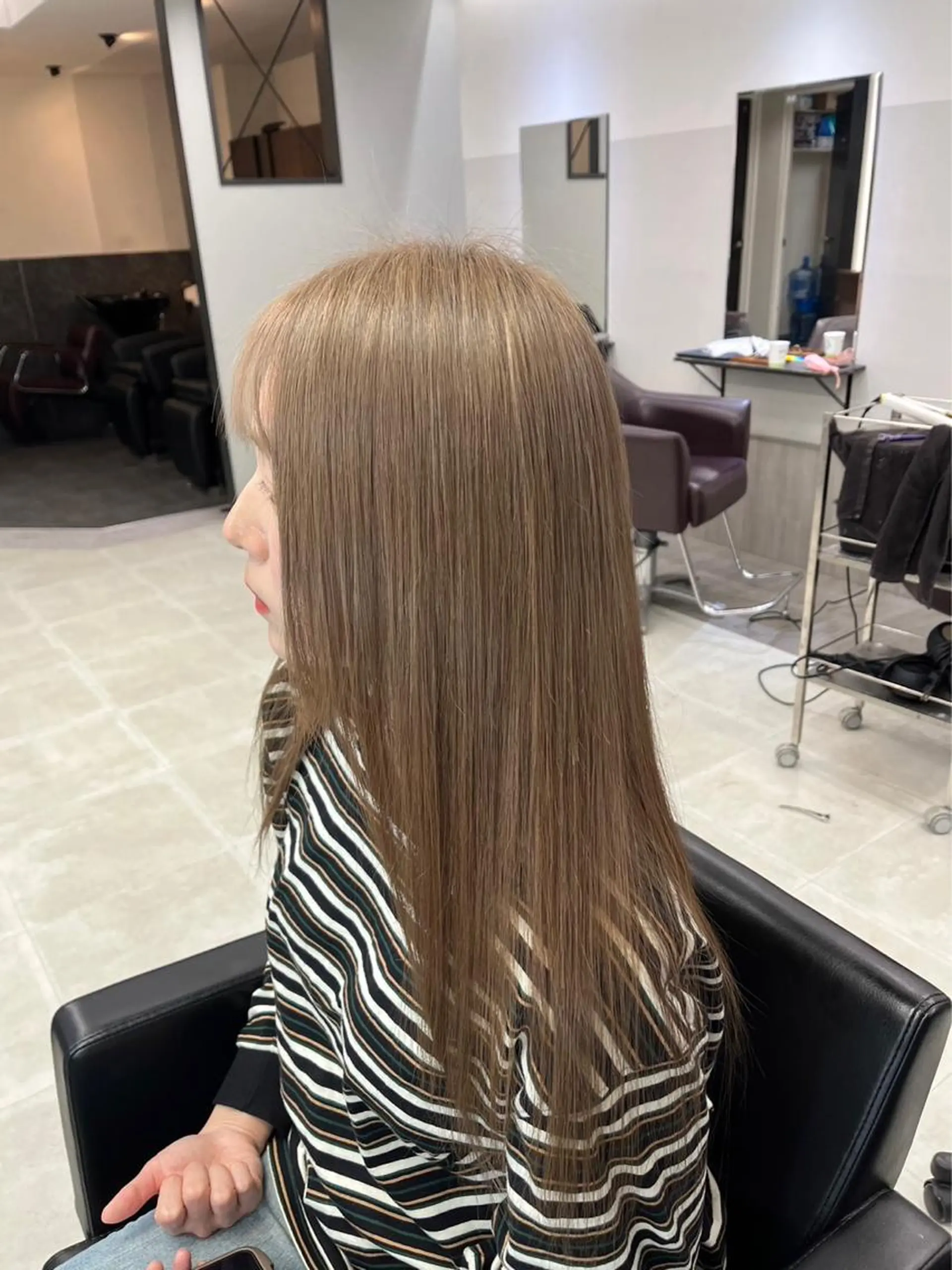 ロング カラー GiseL宗像所属・GiseL宗像 HiROEのヘアスタイル