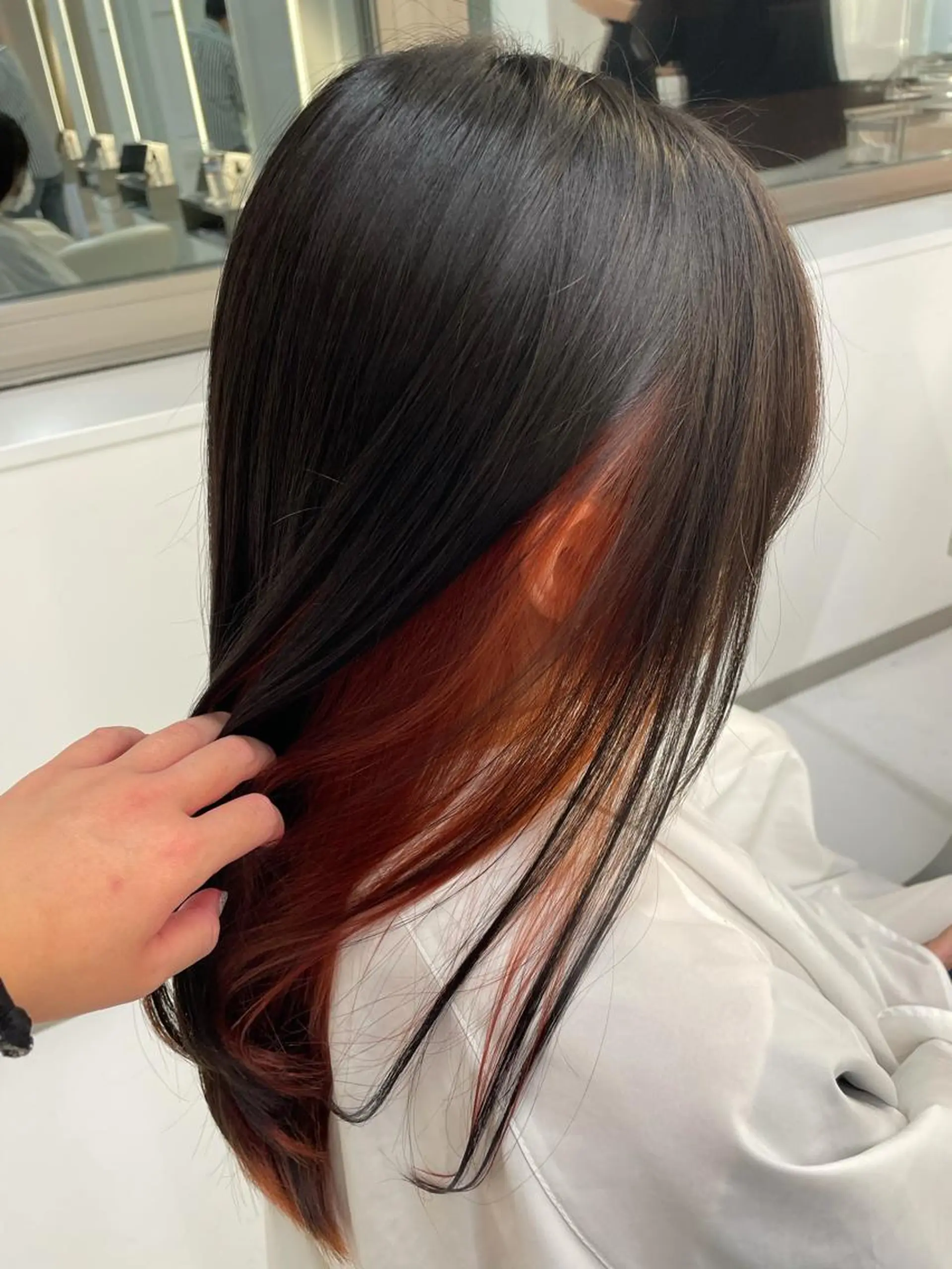 ロング カラー ヘアカラー トリートメント 💈髪質改善メニュー 佐藤 萌💈のヘアスタイル