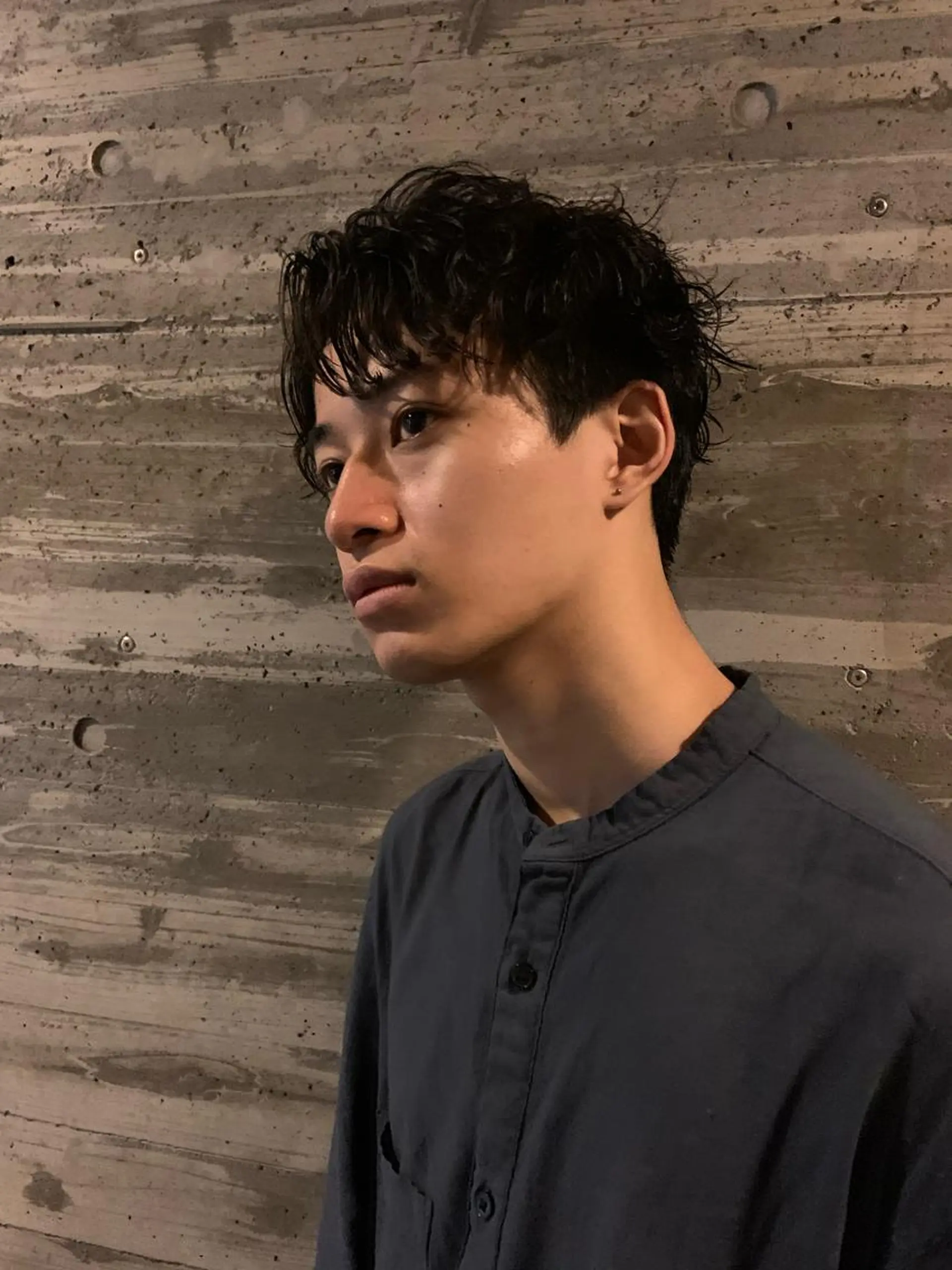 ショート タンバルモリパーマ 礒井メンキのヘアスタイル