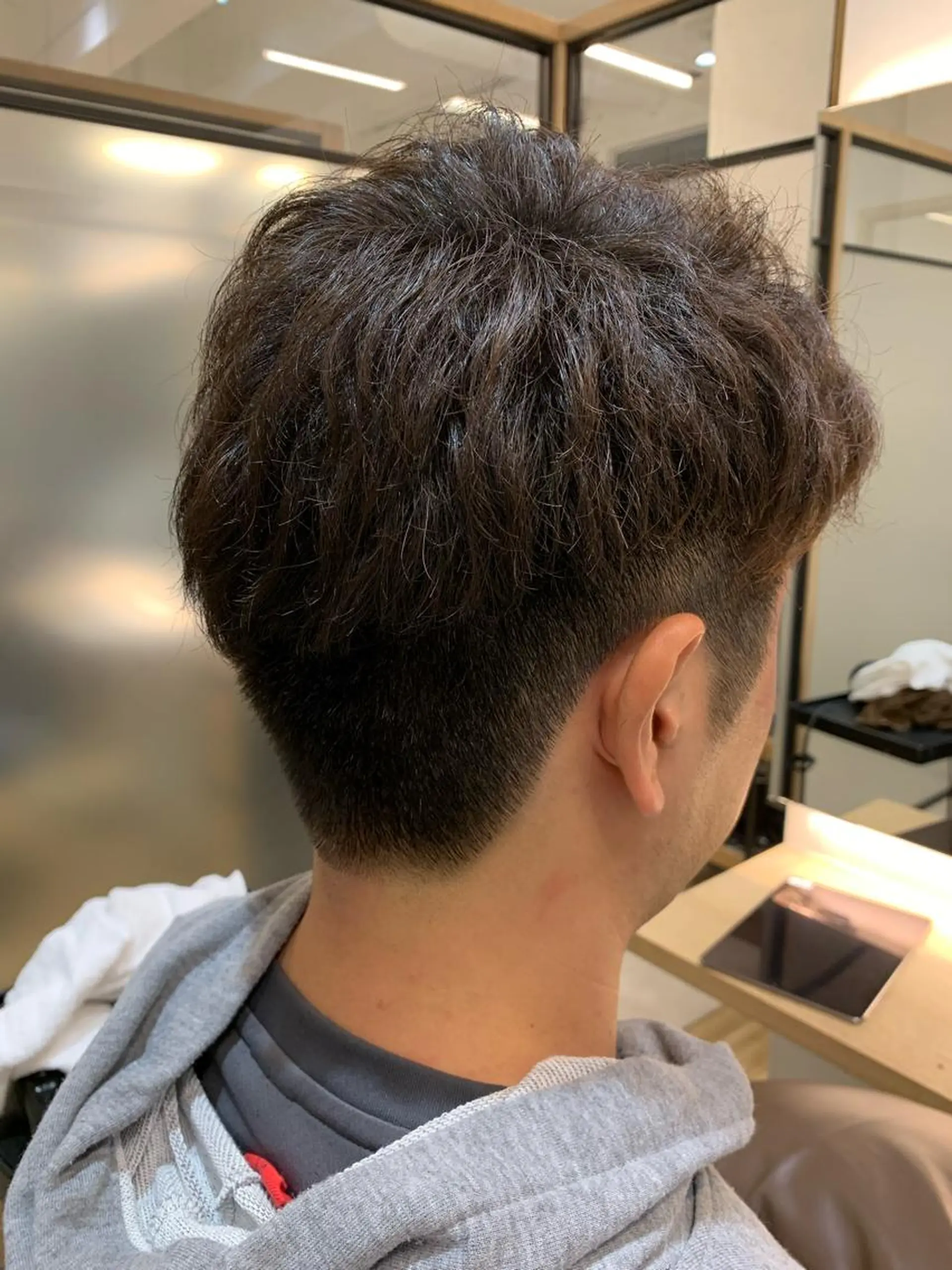 メンズ メンズパーマ ツーブロック ゆうき あすかのヘアスタイル