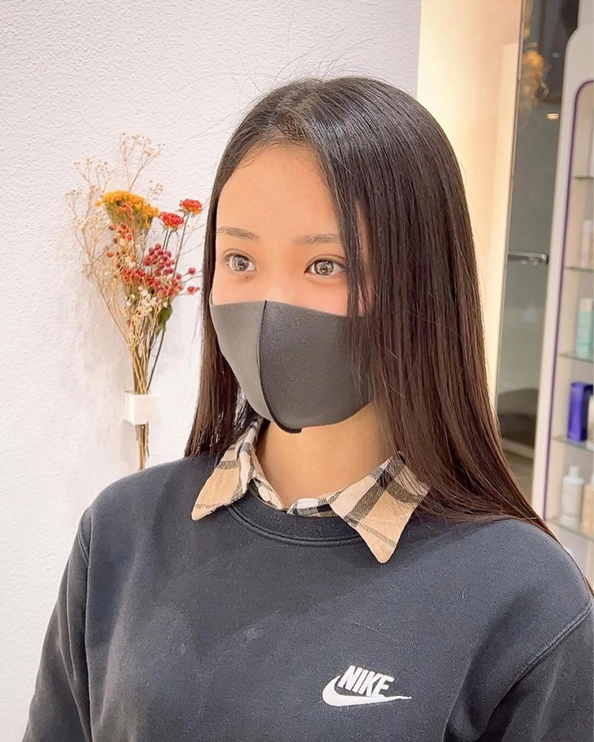 ミディアム カラー パーマ ヘアアレンジ キッズ ネイル マツエク・マツパ 縮毛矯正 堀井 凌平のヘアスタイル