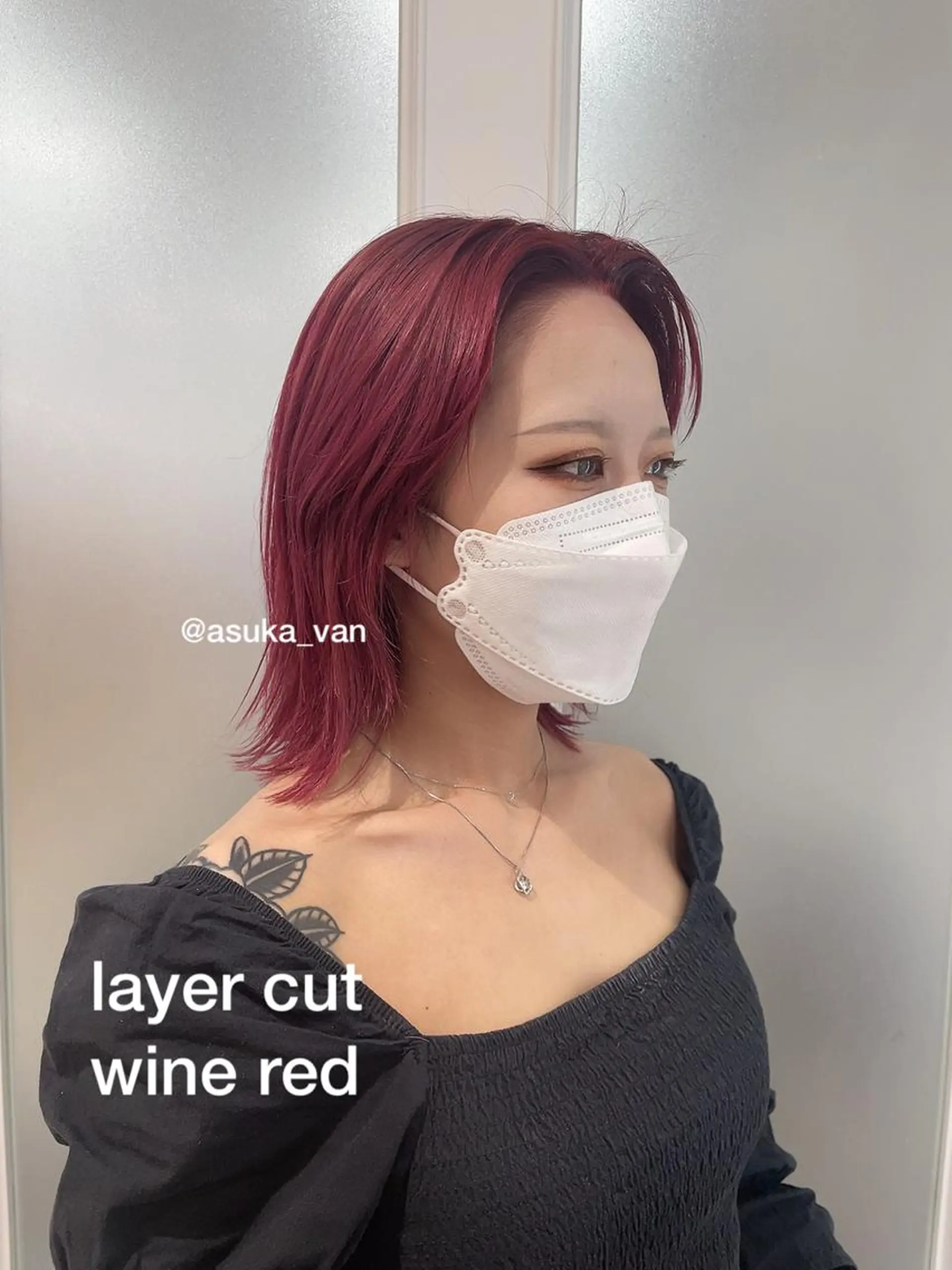 ミディアム カット ヘアカラー 最新韓国本場ヘア 🇰🇷榎本明日香のヘアスタイル