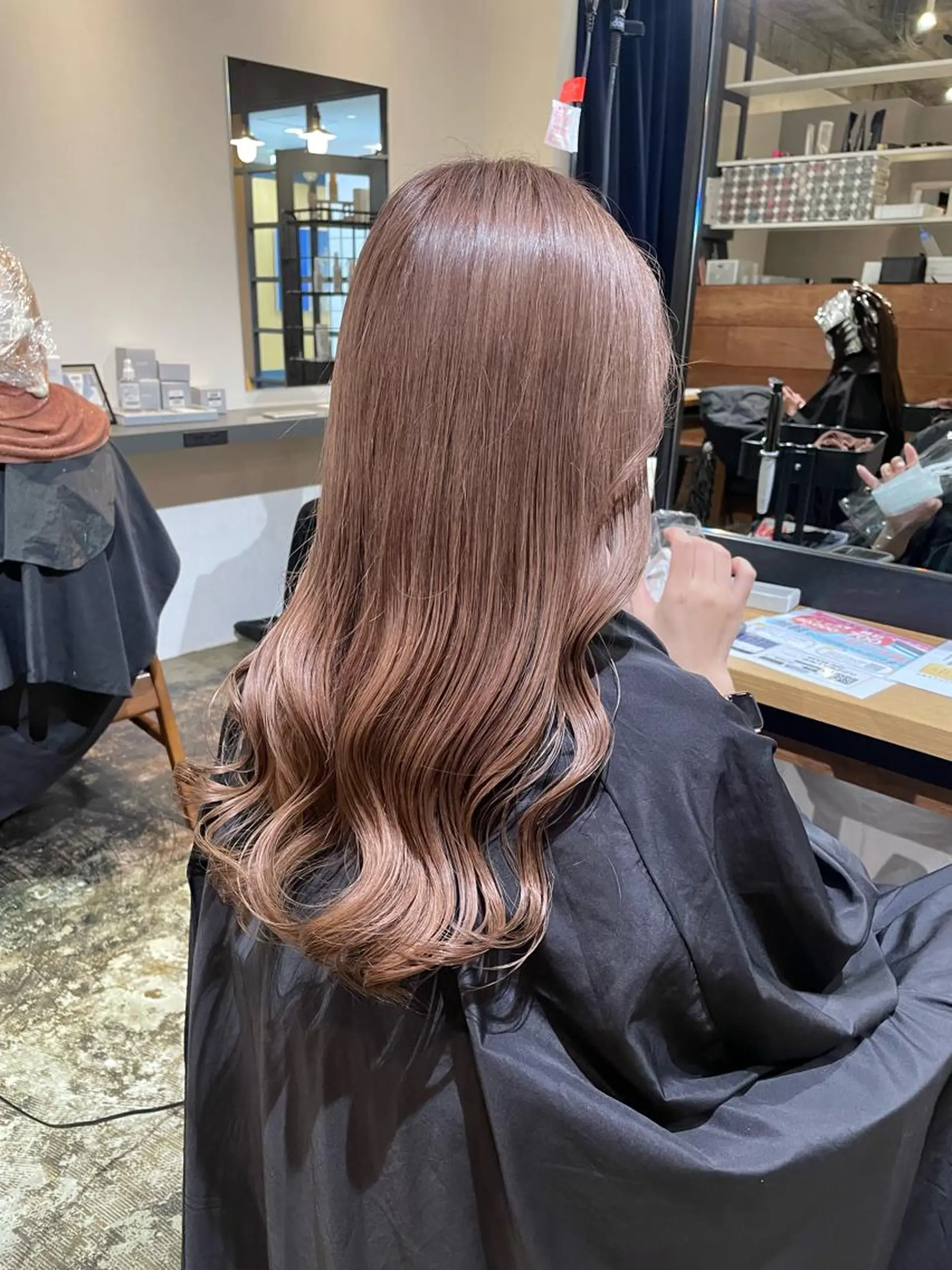 ロング カラー yohaku misakiのヘアスタイル