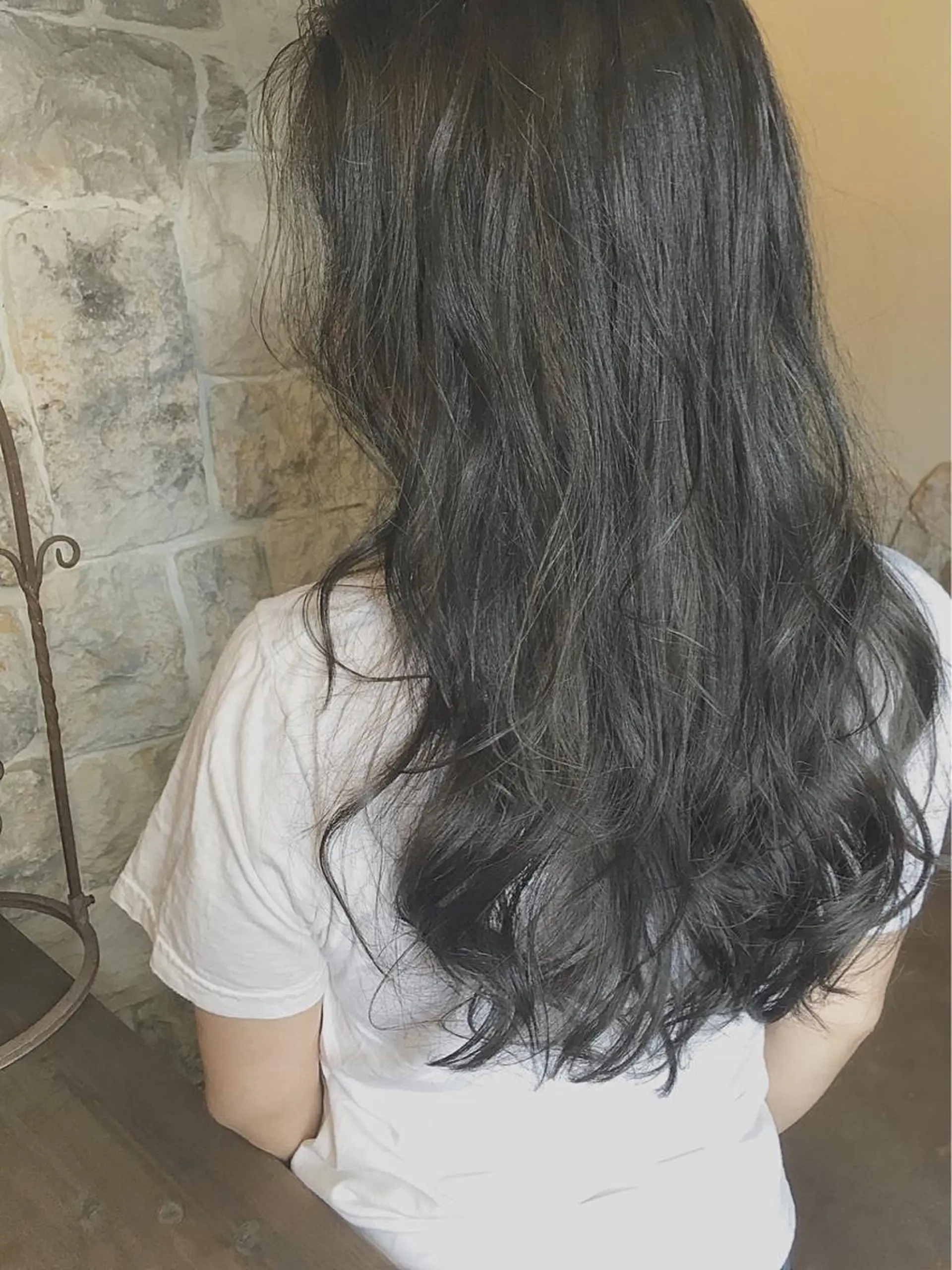 ロング カラー ハイライトカラー ハイライト EMANON天神所属・Hitomi Ezakiのヘアスタイル