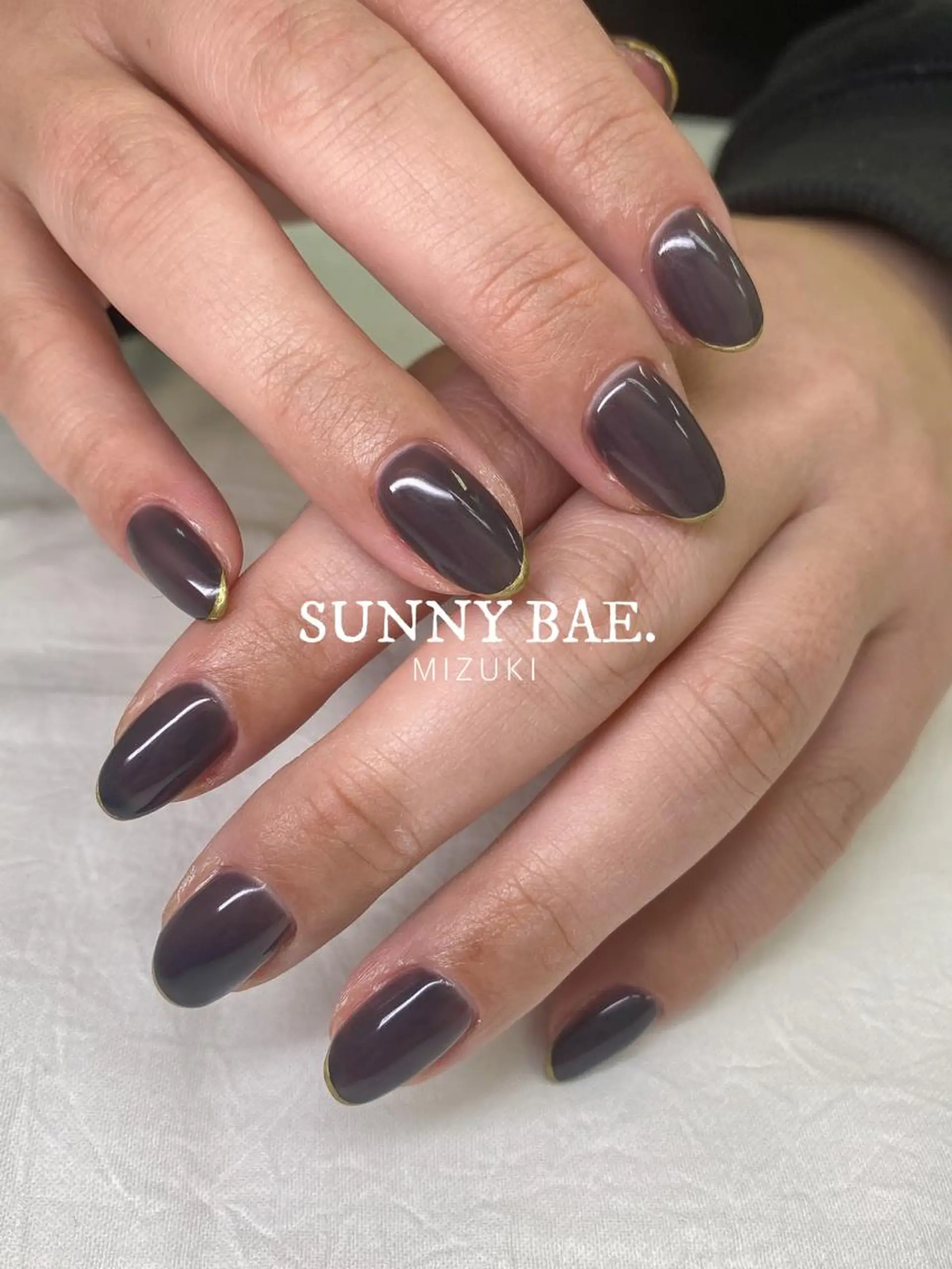 ネイル フレンチネイル ハンドネイル SUNNY BAE. 🌼MIZUKIのネイルデザイン