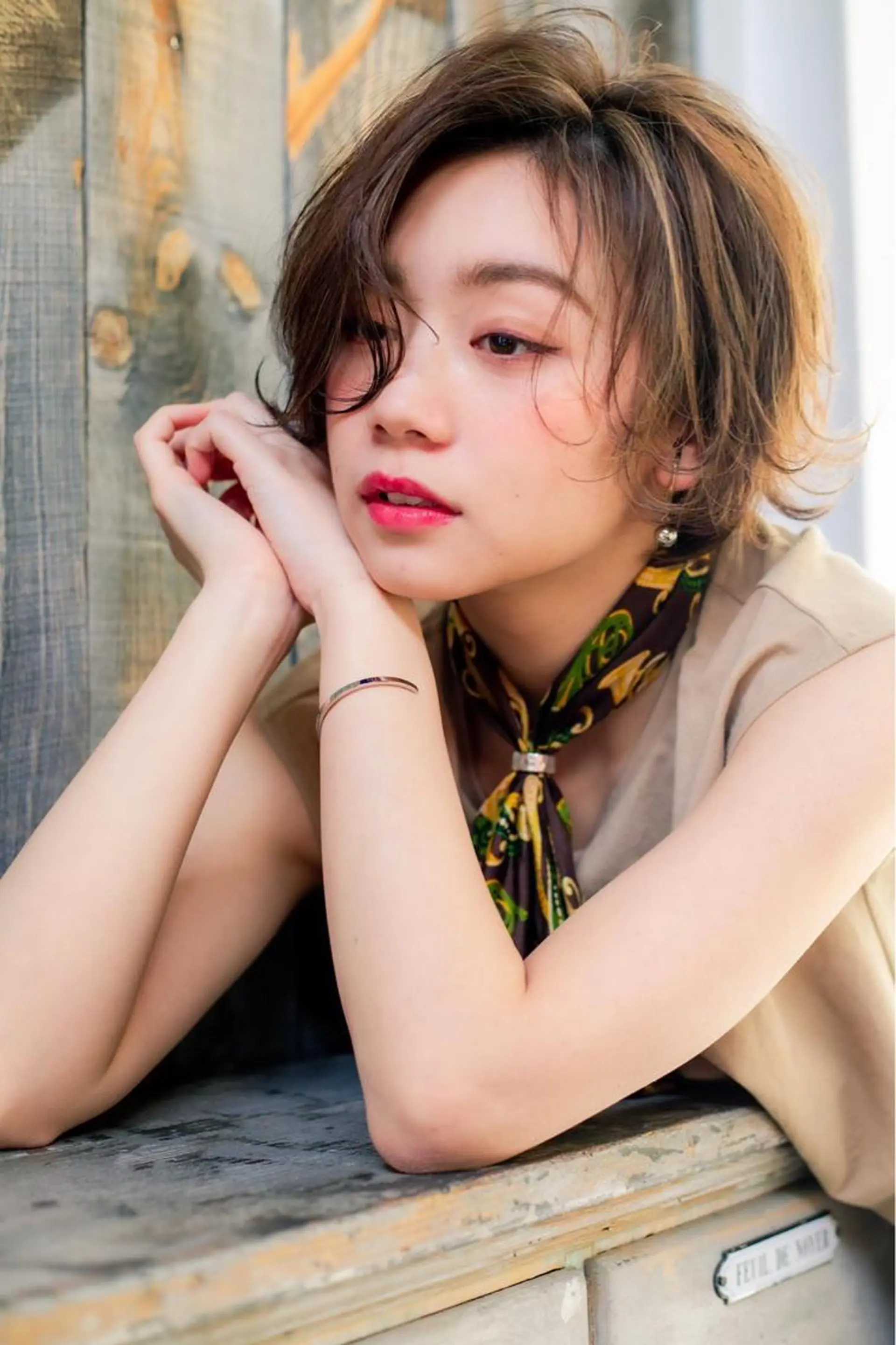 ショート ショートボブ ボブ ショートヘア ❣️韓国レイヤー ❣️渡部晃輝のヘアスタイル