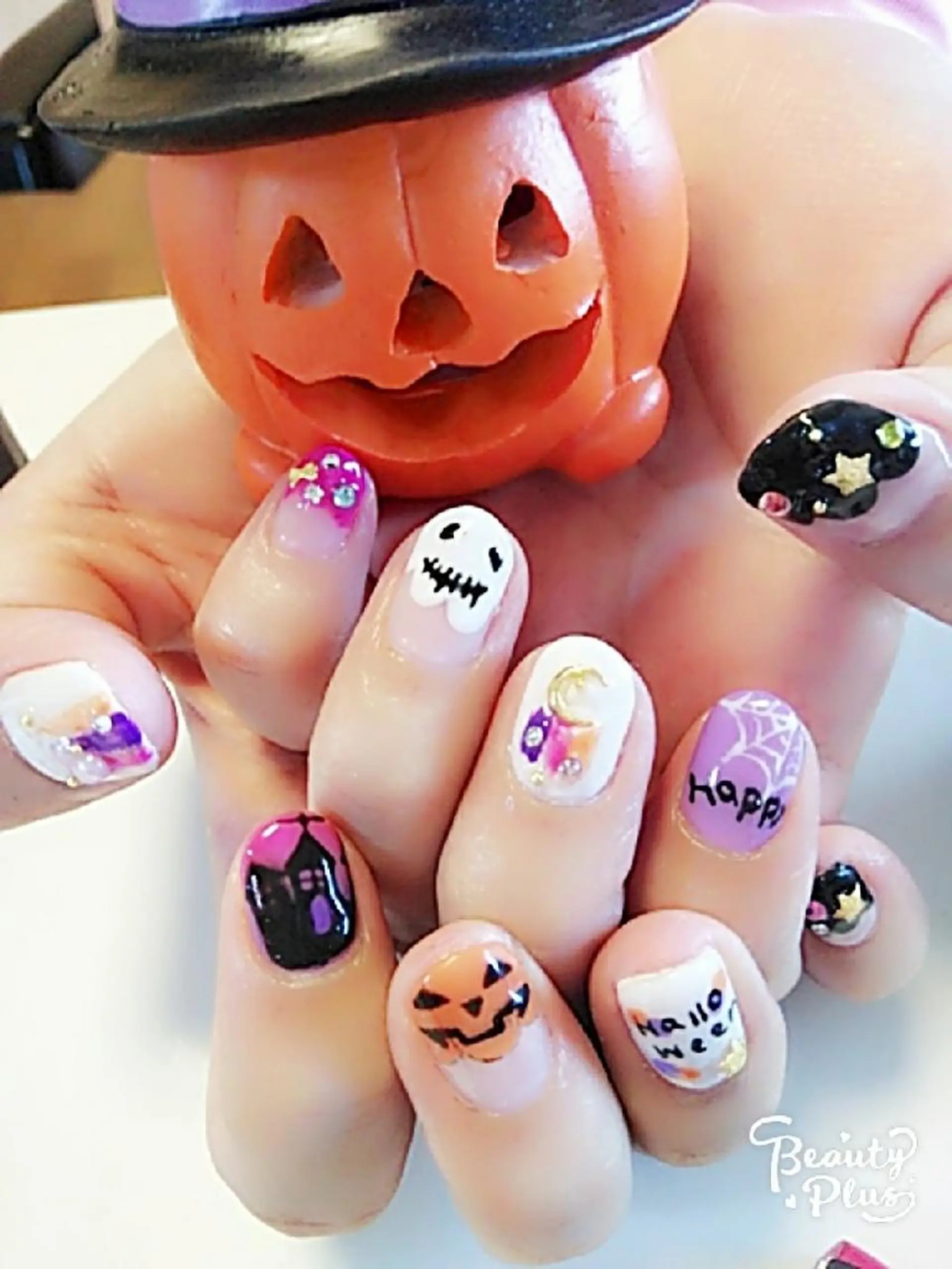 ネイル ハロウィン MANA MANAのネイルデザイン