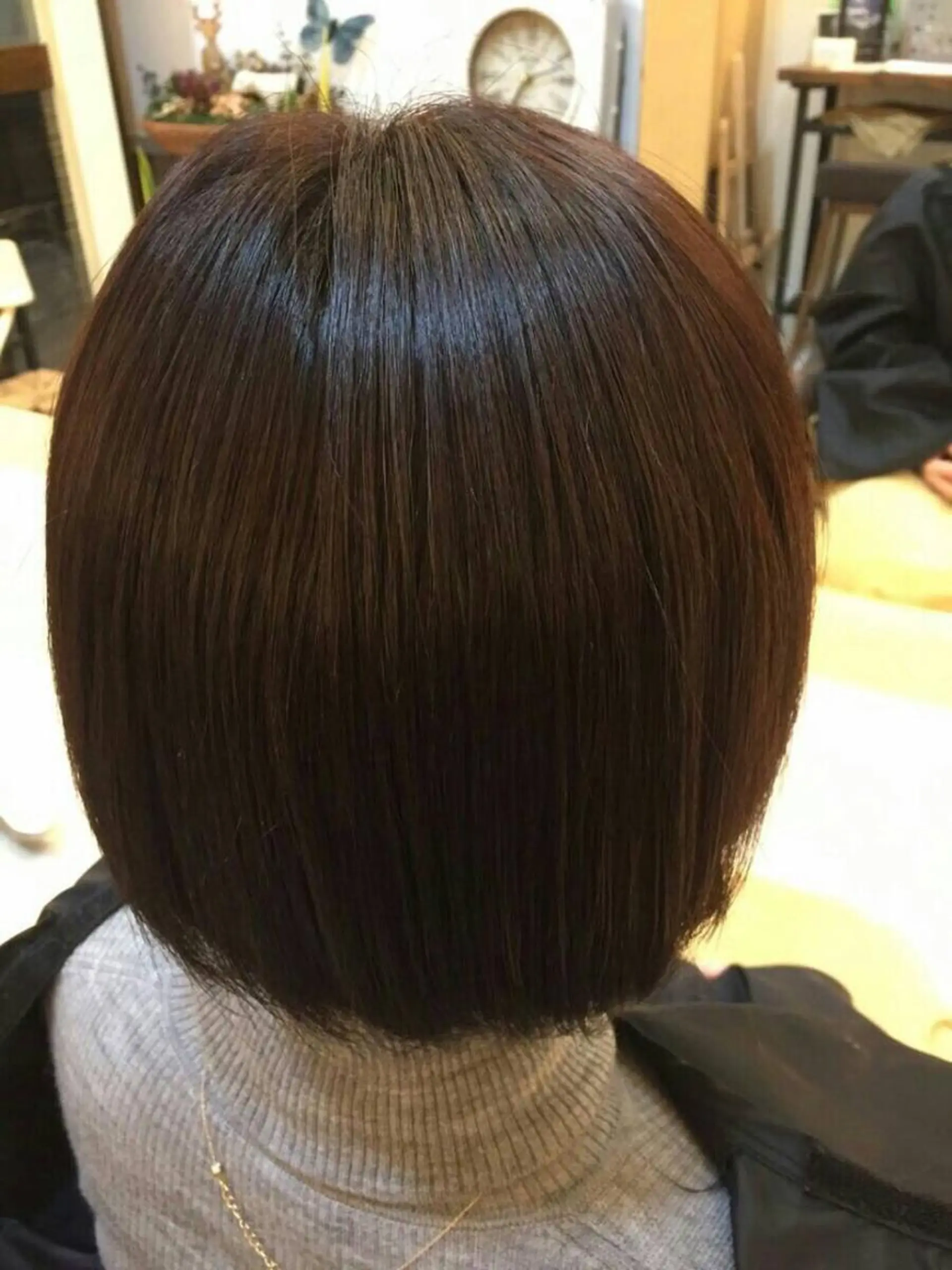 ショート カット ヘアカラー トリートメント モトエ ジュニアスタイリストのヘアスタイル