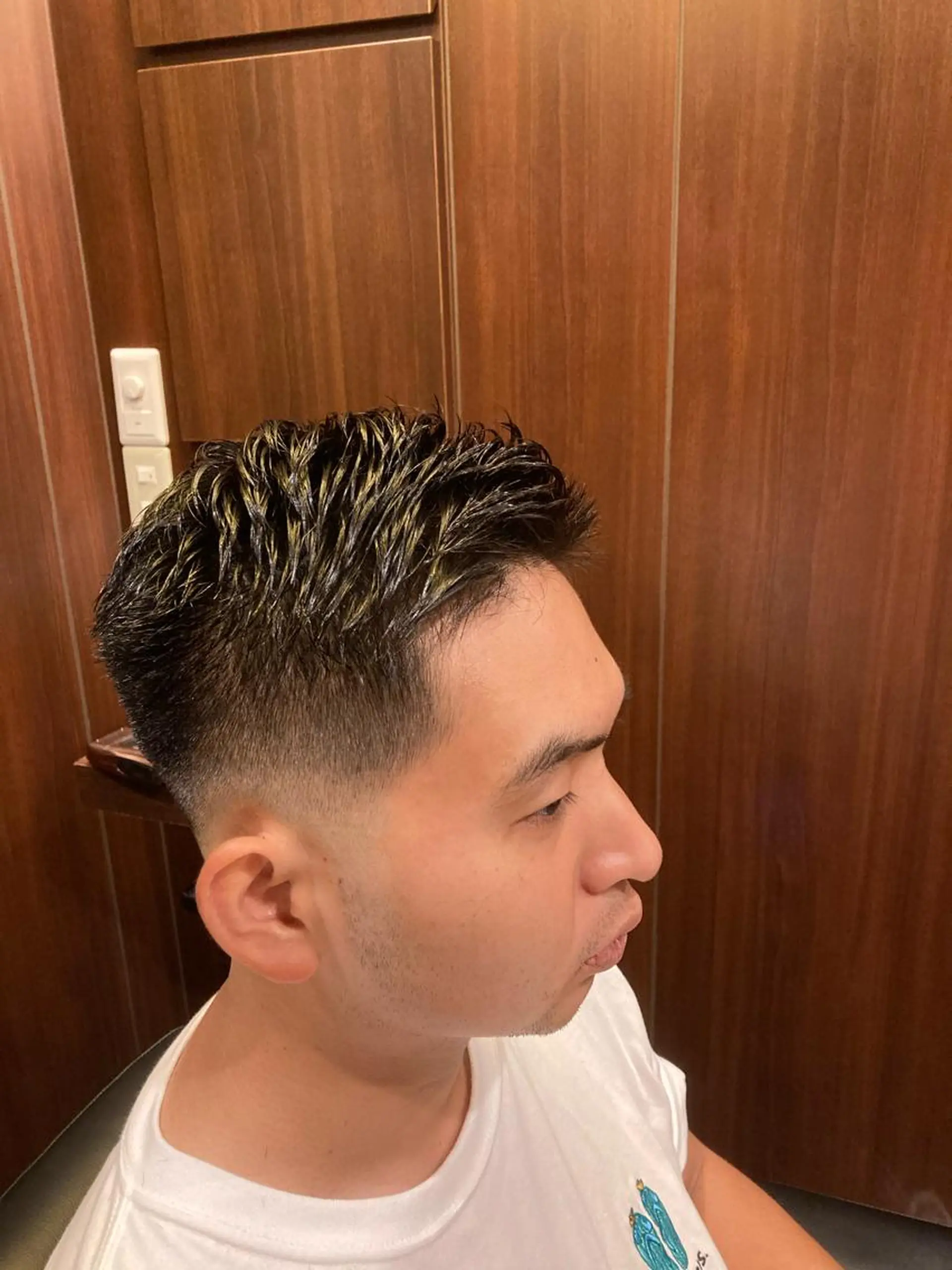 メンズ フェードカット スキンフェード ヒロ銀座 名駅西口店のヘアスタイル