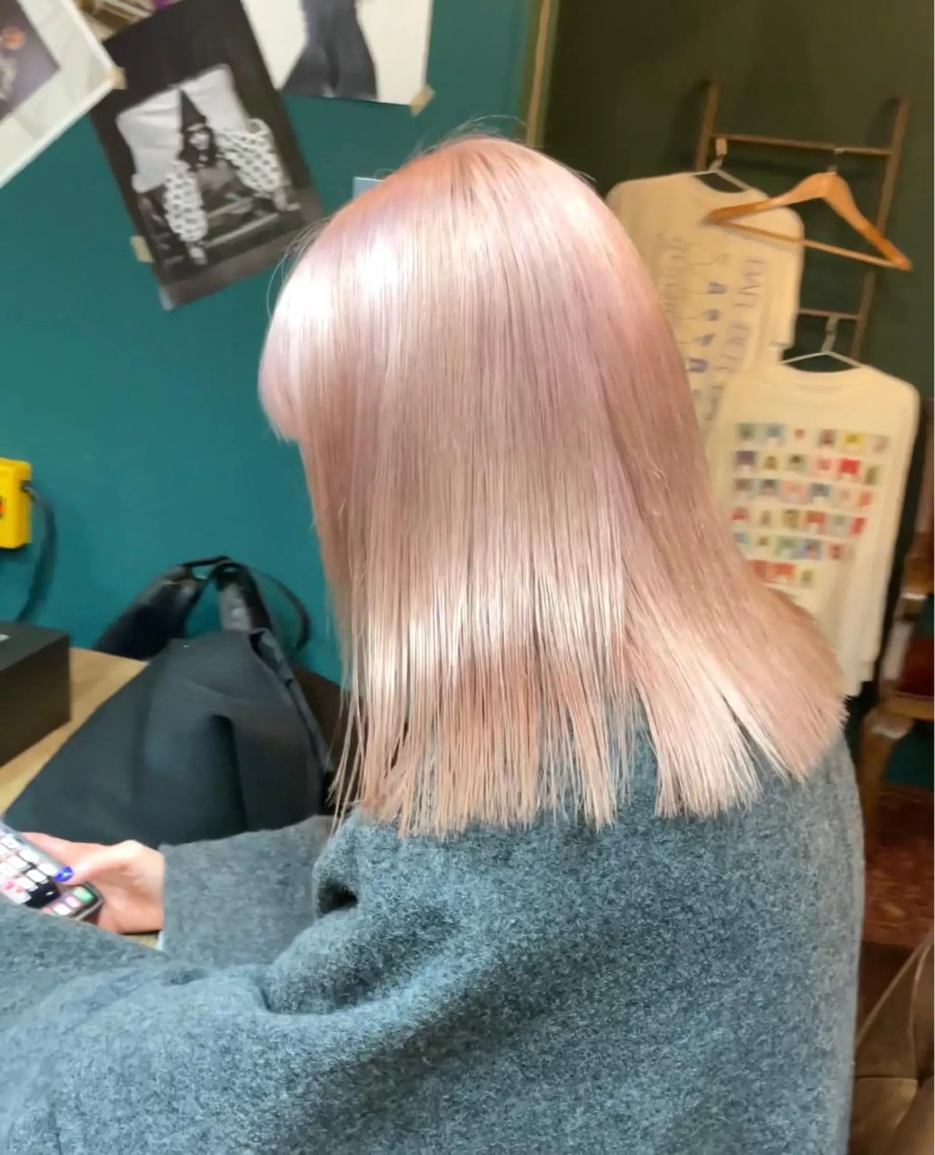 セミロング カット ヘアカラー トリートメント vivre libre所属・vivre libreのヘアスタイル