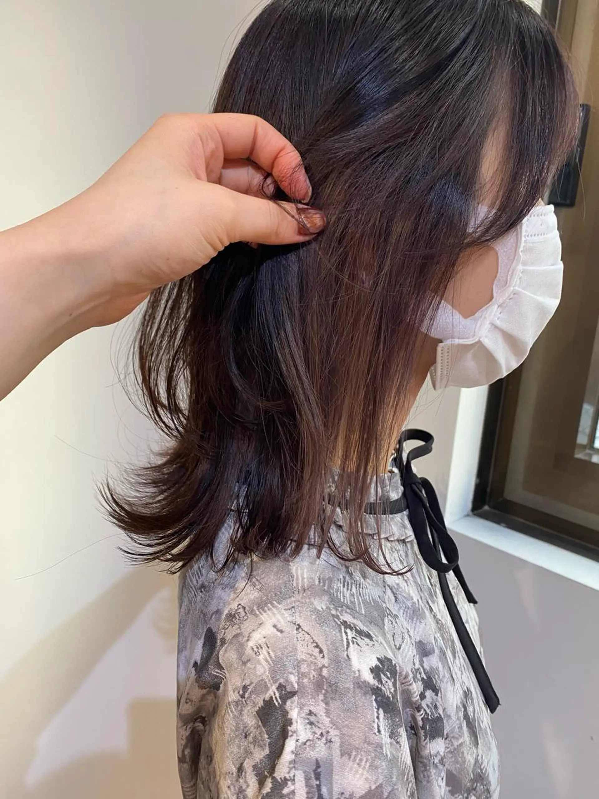 ミディアム GO TODAY SHAiRE SALON 原宿Stella店所属・𓍯柔らかhair 𓍯 yukinoのヘアスタイル